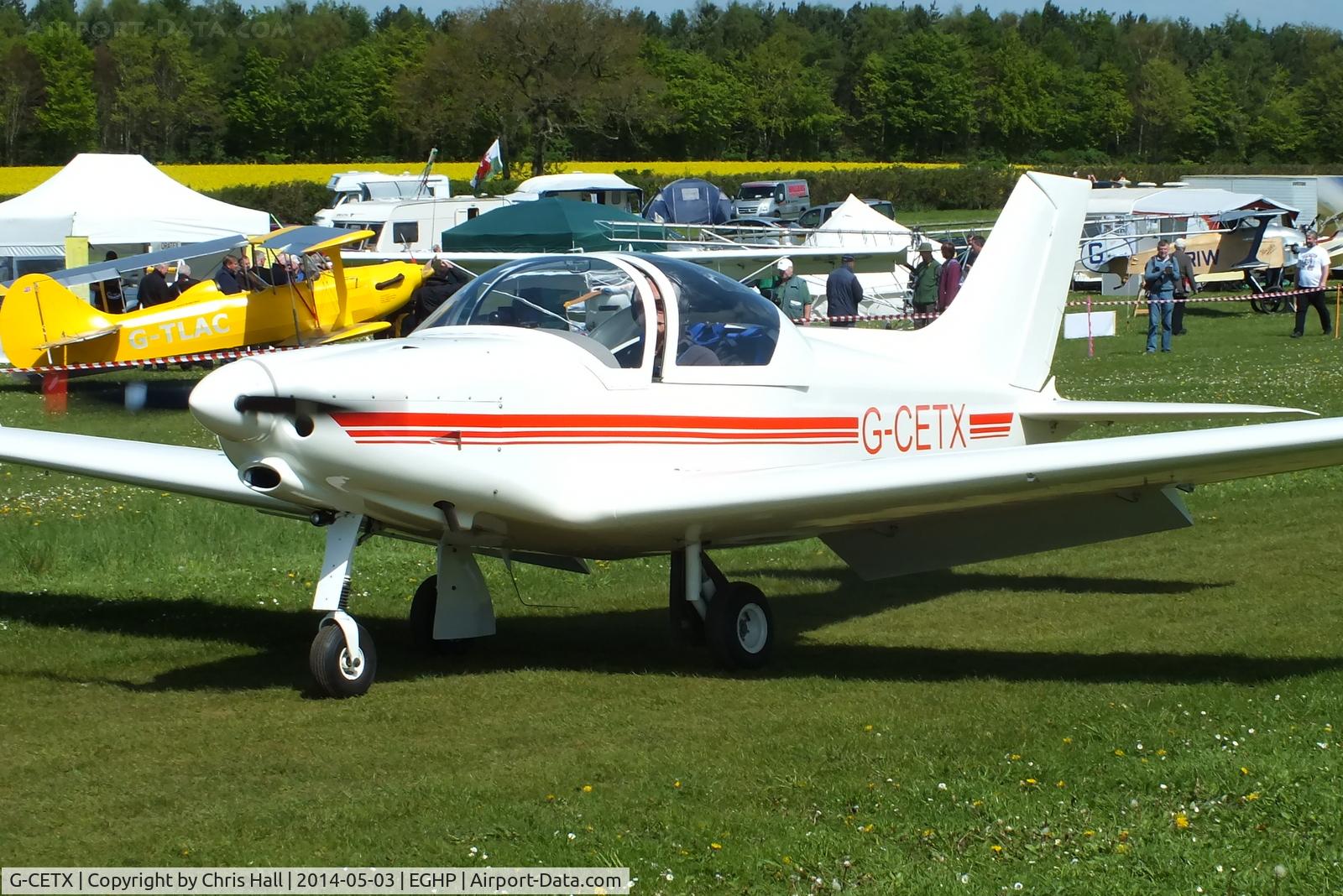 G-CETX, 2007 Alpi Aviation Pioneer 300 C/N PFA 330-14573, at the 2014 Microlight Trade Fair, Popham