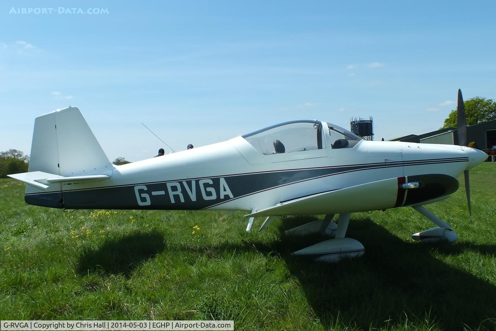 G-RVGA, 1998 Vans RV-6A C/N PFA 181-13079, at the 2014 Microlight Trade Fair, Popham