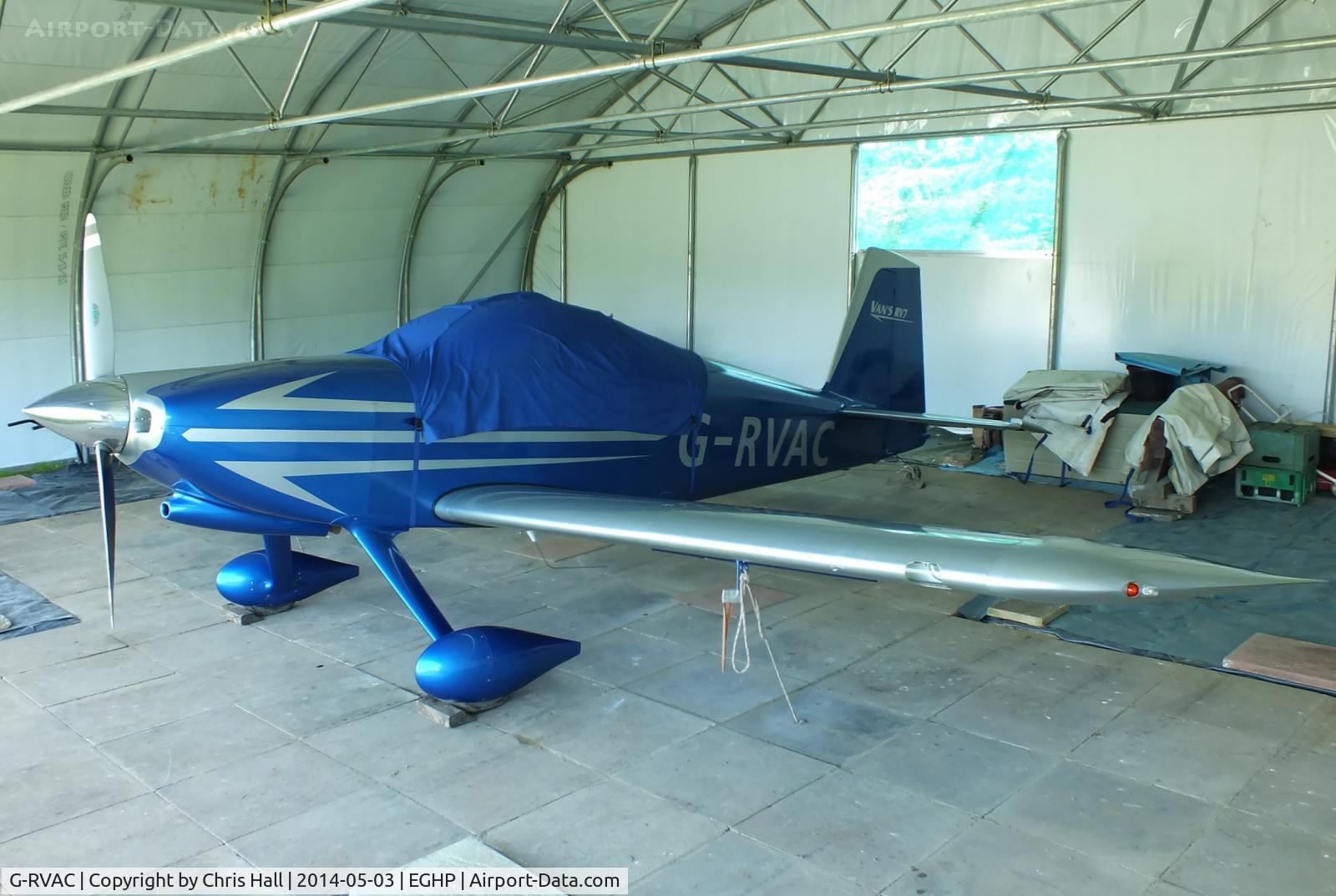 G-RVAC, 2005 Vans RV-7 C/N PFA 323-14445, at the 2014 Microlight Trade Fair, Popham