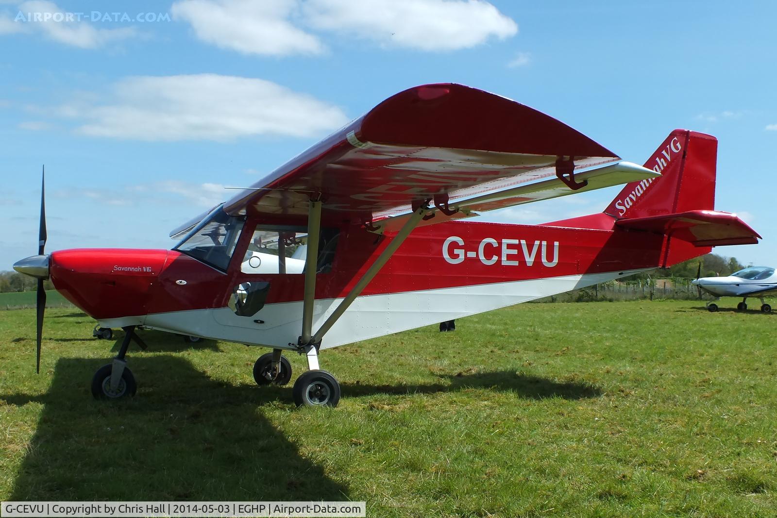 G-CEVU, 2007 ICP MXP-740 Savannah VG Jabiru(4) C/N BMAA/HB/552, at the 2014 Microlight Trade Fair, Popham