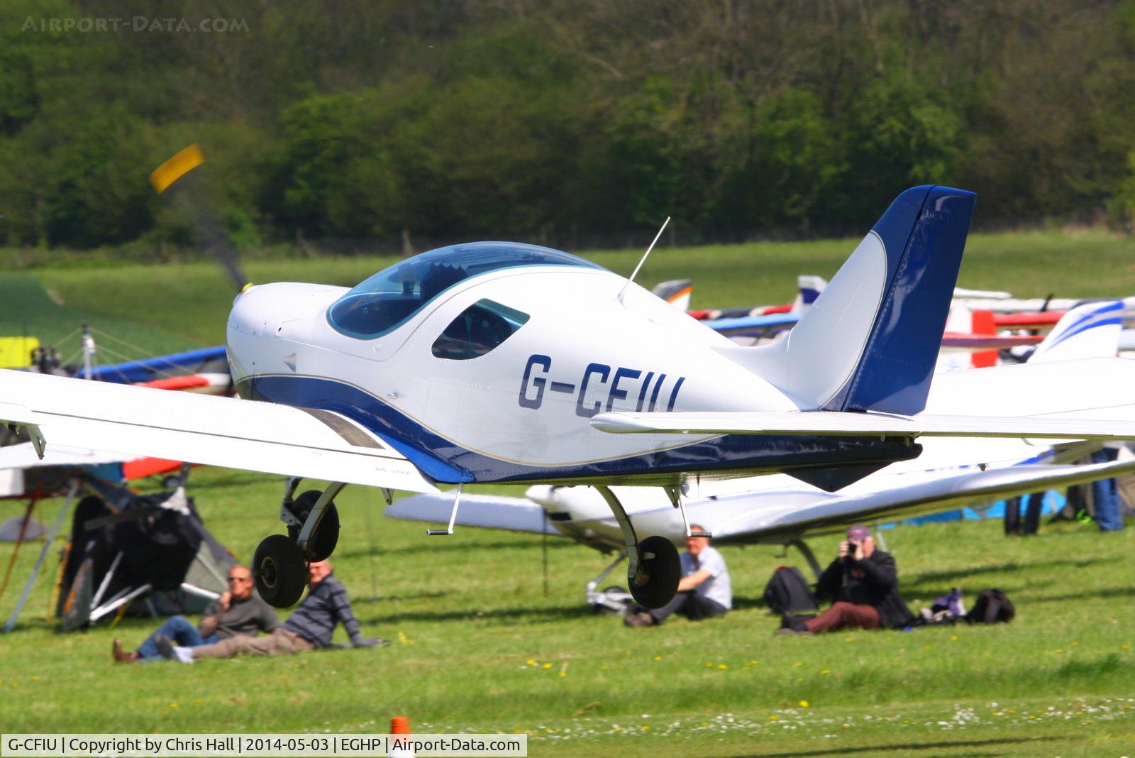 G-CFIU, 2008 CZAW SportCruiser C/N LAA 388-14822, at the 2014 Microlight Trade Fair, Popham