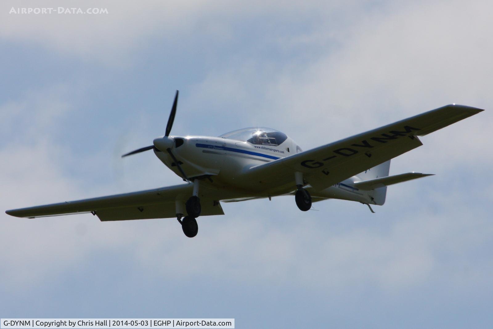 G-DYNM, 2007 Dynamic WT9 UK C/N DY161, at the 2014 Microlight Trade Fair, Popham