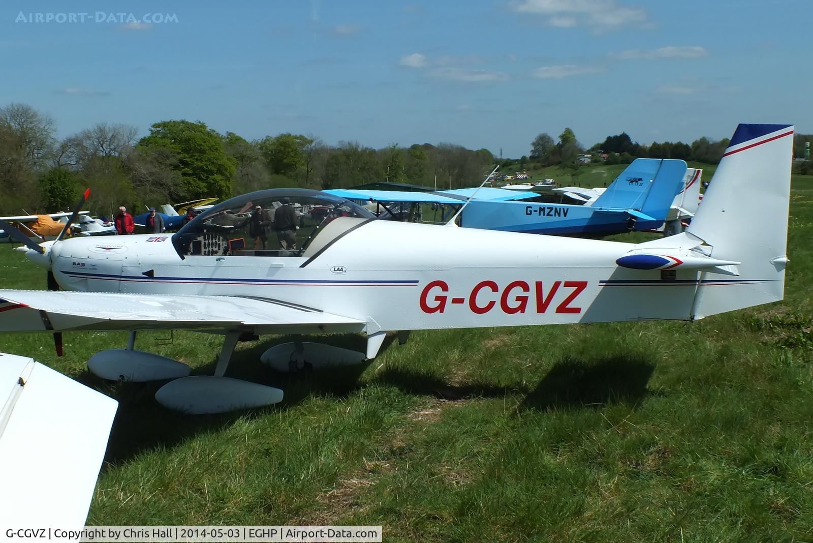 G-CGVZ, 2011 Zenair CH-601 XL C/N LAA 162B-14990, at the 2014 Microlight Trade Fair, Popham
