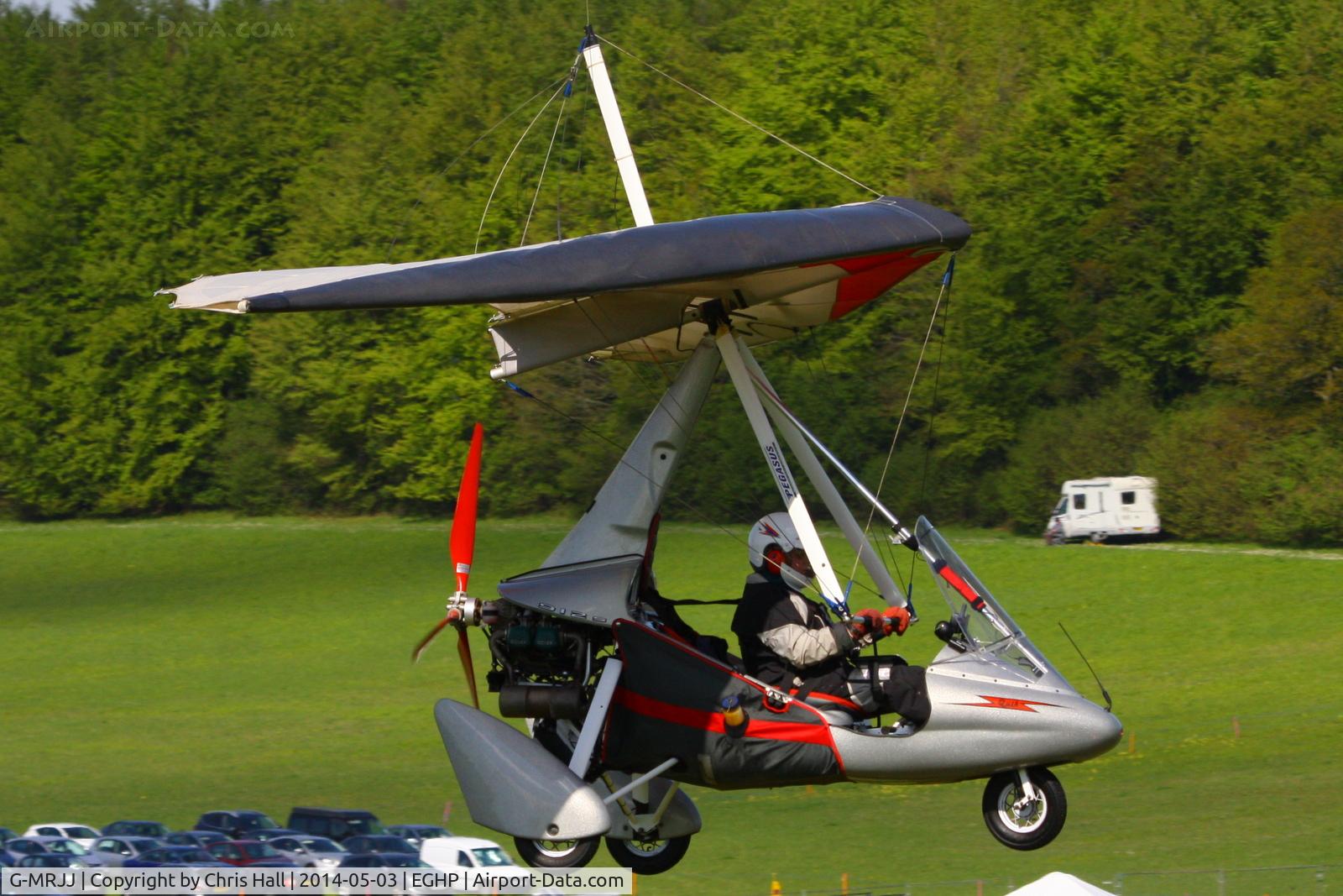 G-MRJJ, 2003 Mainair Pegasus Quik C/N 7940, at the 2014 Microlight Trade Fair, Popham