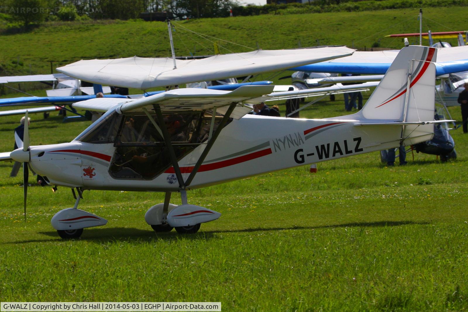 G-WALZ, 2012 Best Off Nynja 912S C/N BMAA/HB/619, at the 2014 Microlight Trade Fair, Popham