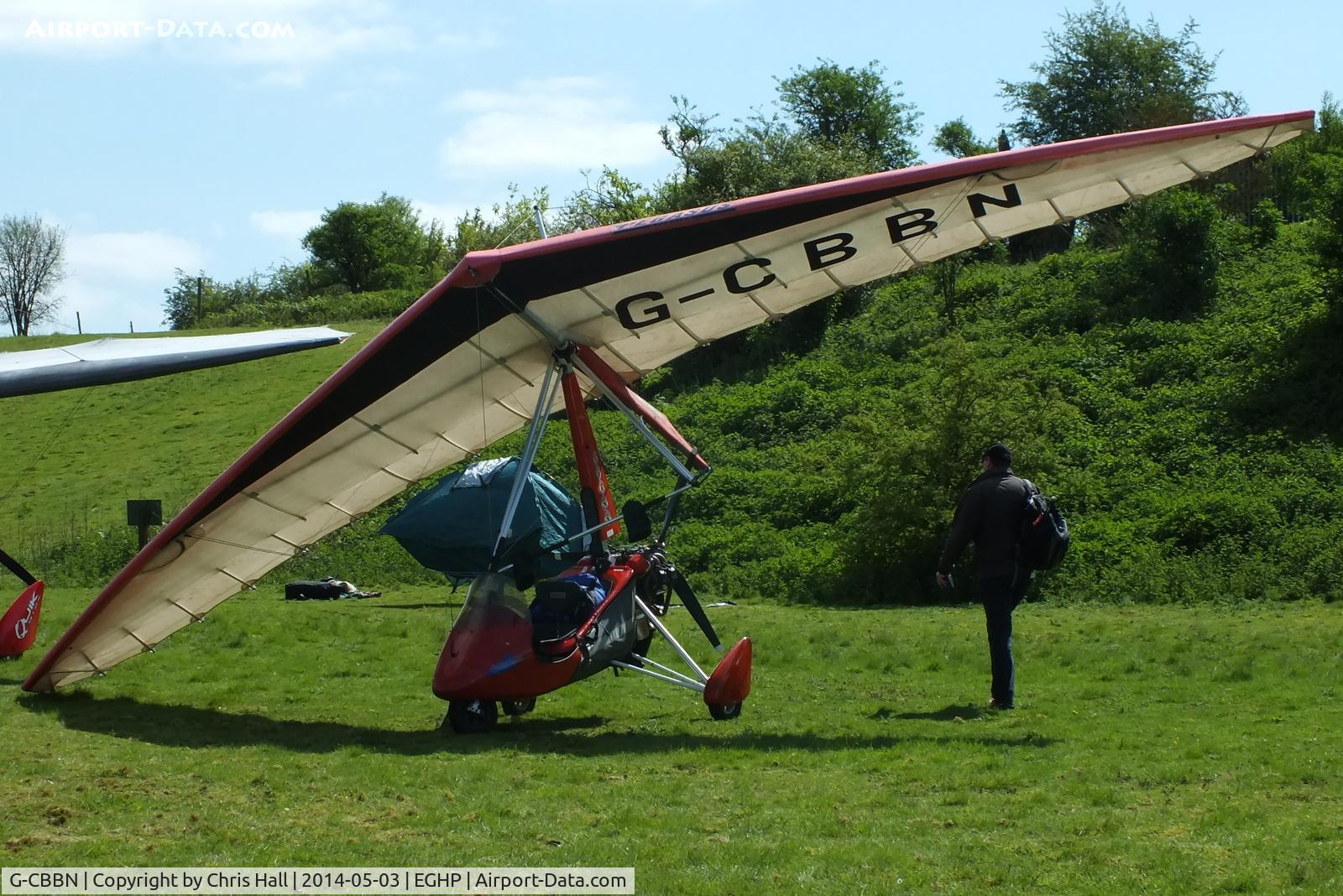 G-CBBN, 2001 Pegasus Quantum 15-912 C/N 7844, at the 2014 Microlight Trade Fair, Popham
