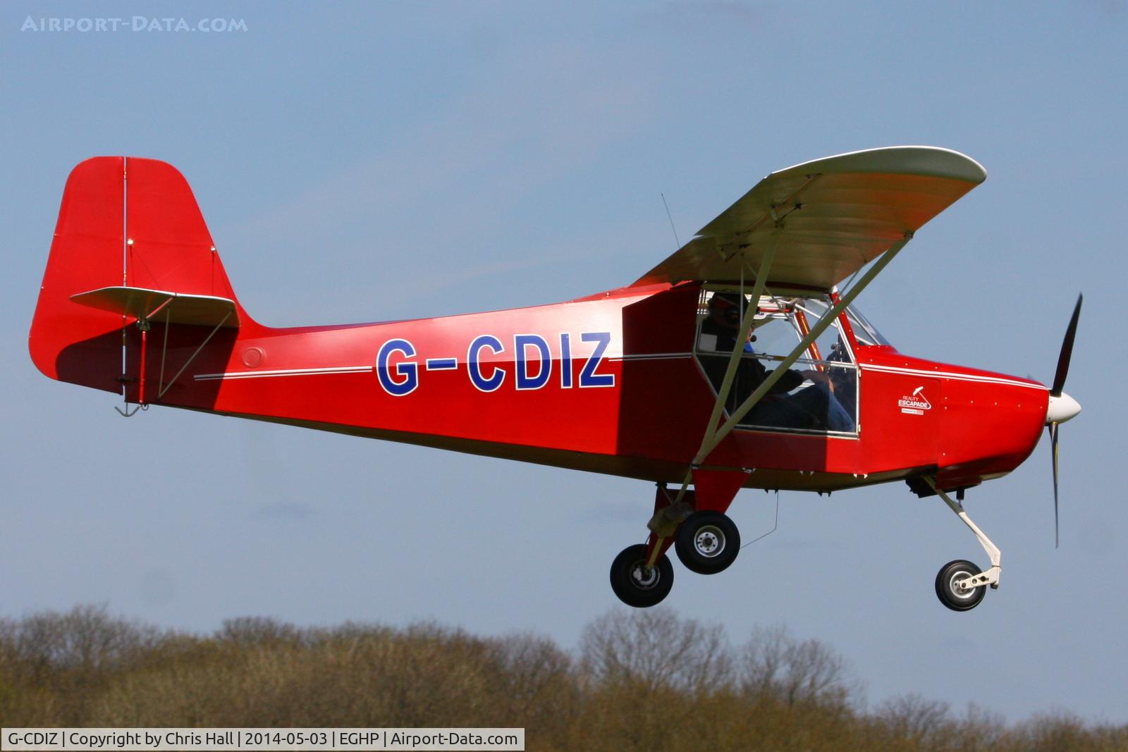 G-CDIZ, 2005 Reality Escapade 912(1) C/N BMAA/HB/393, at the 2014 Microlight Trade Fair, Popham
