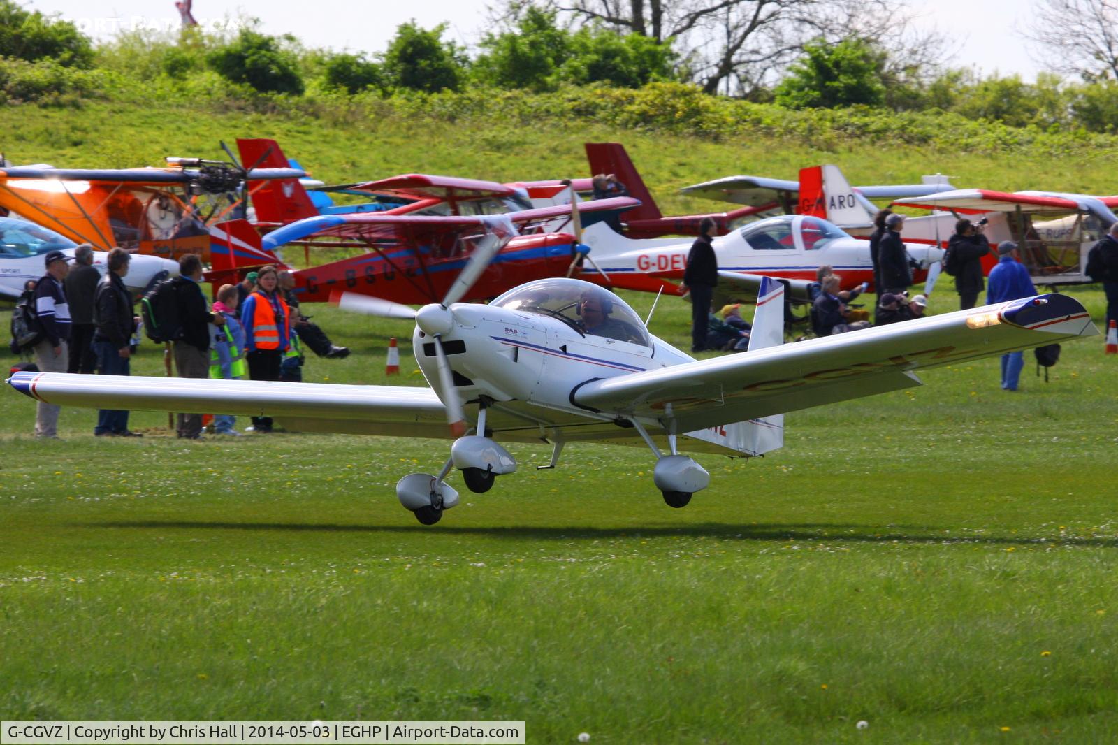 G-CGVZ, 2011 Zenair CH-601 XL C/N LAA 162B-14990, at the 2014 Microlight Trade Fair, Popham