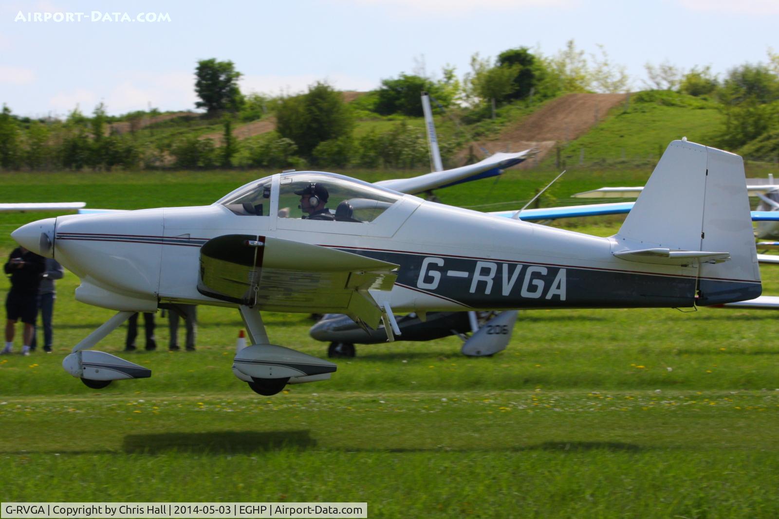 G-RVGA, 1998 Vans RV-6A C/N PFA 181-13079, at the 2014 Microlight Trade Fair, Popham