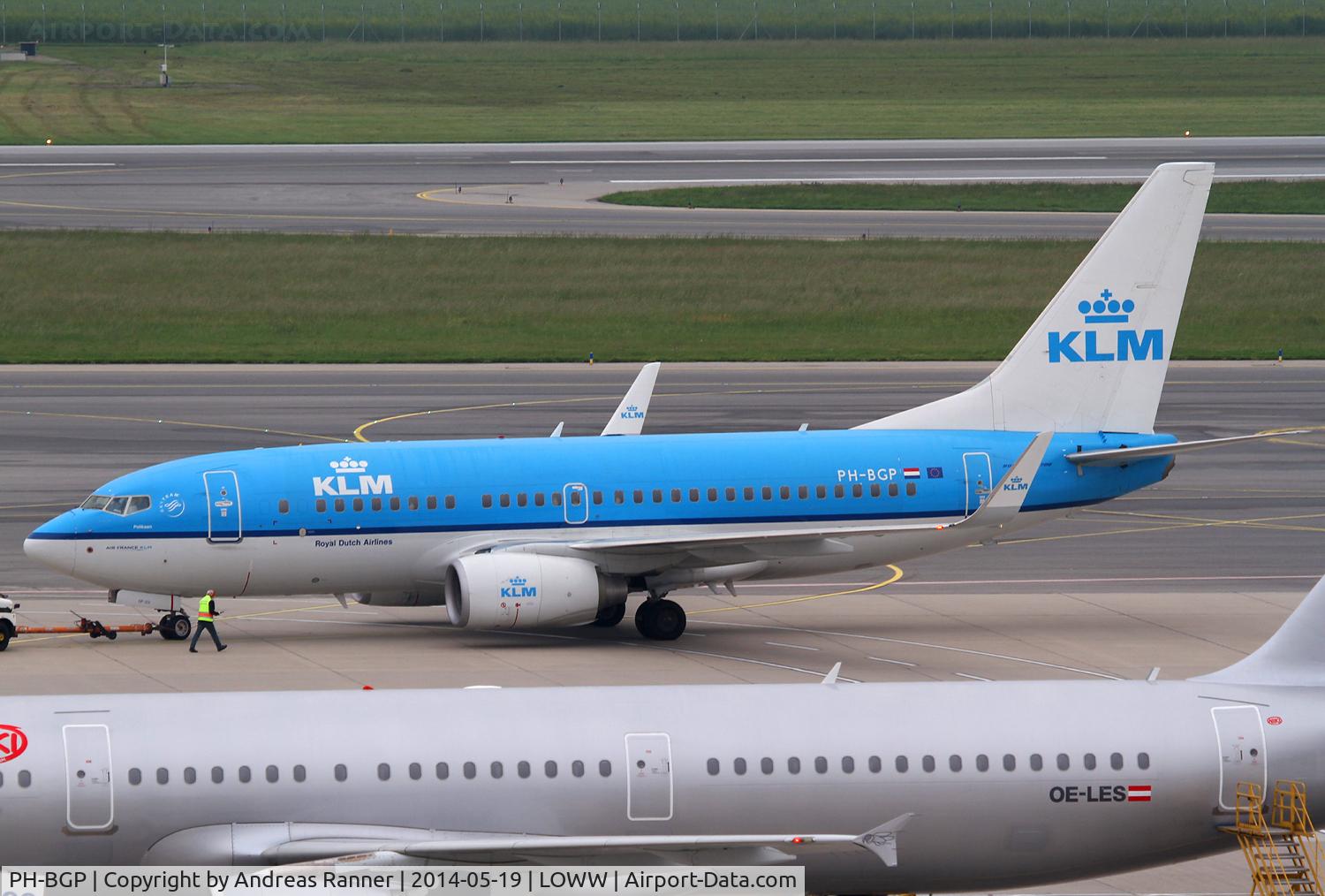 PH-BGP, 2011 Boeing 737-7K2 C/N 38127, KLM Boeing 737