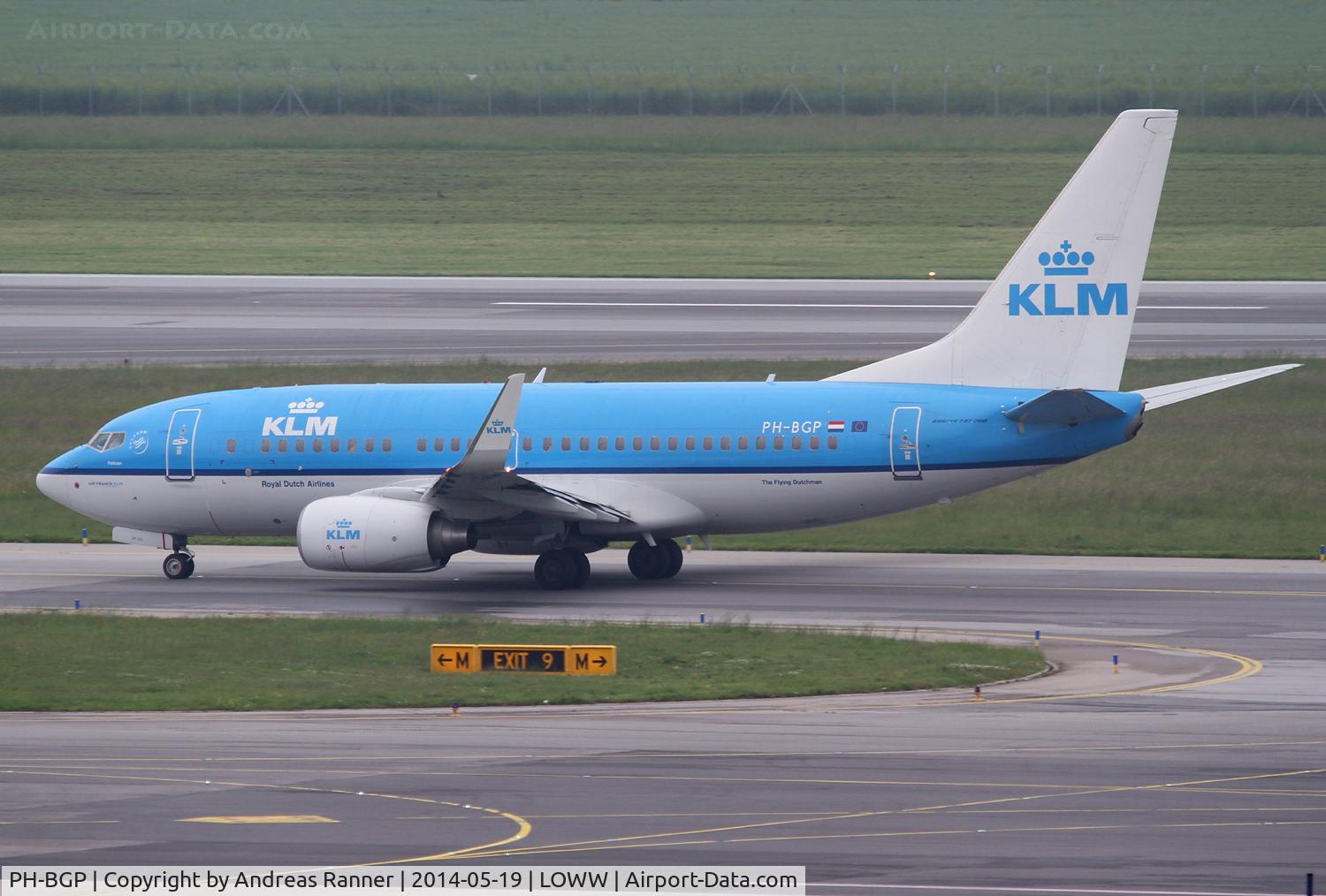 PH-BGP, 2011 Boeing 737-7K2 C/N 38127, KLM Boeing 737