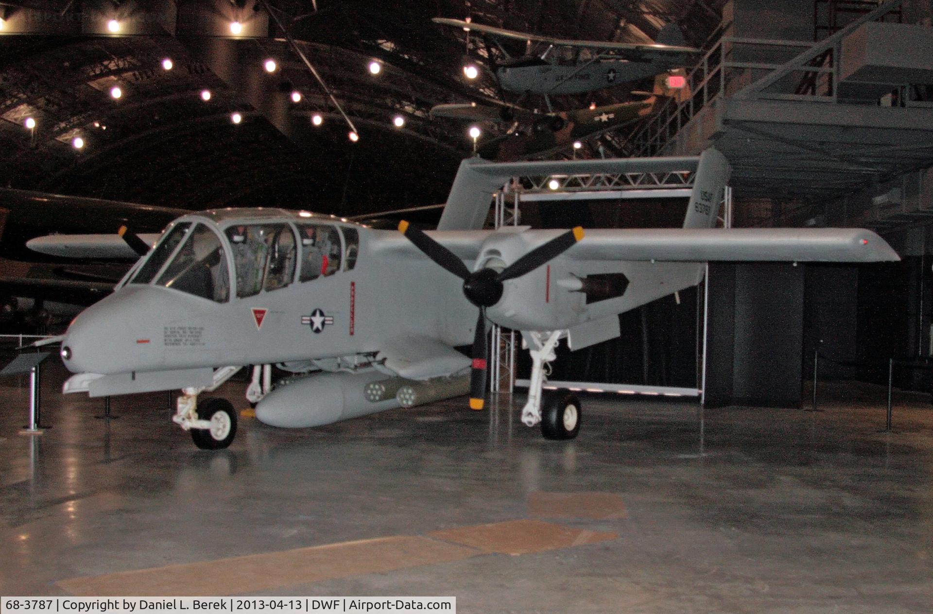 68-3787, 1968 North American Rockwell OV-10A Bronco C/N 321-113, Original developed for the U.S. Marine Corps, the Bronco found its way to the Air Force.