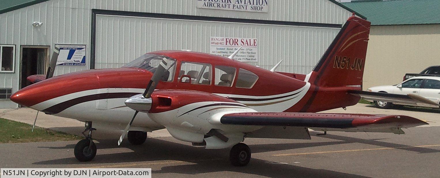 N51JN, 1978 Piper PA-23-250 C/N 27-7854128, TURBO AZTEC F