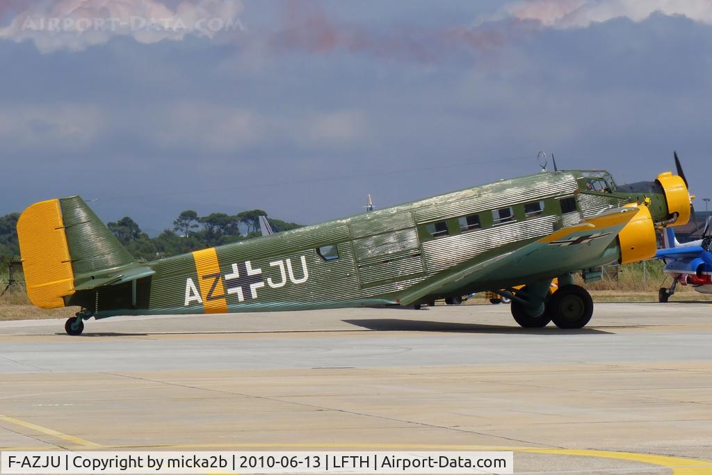 F-AZJU, 1952 Junkers (CASA) 352L (Ju-52) C/N 103, Taxiing