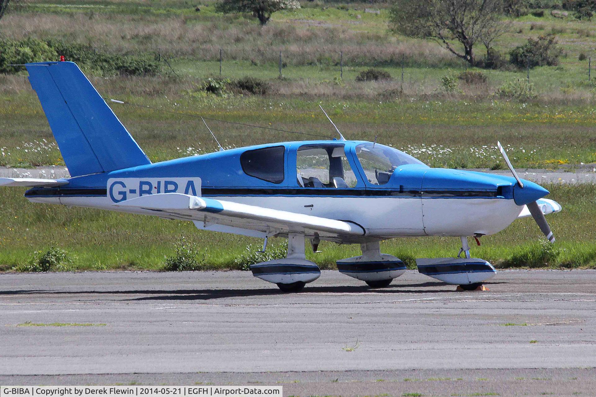 G-BIBA, 1980 Socata TB-9 Tampico C/N 149, Visiting Socata seen at EGFH.