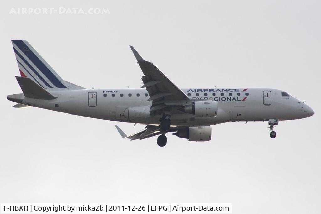 F-HBXH, 2010 Embraer 170ST (ERJ-170-100ST) C/N 17000307, Landing