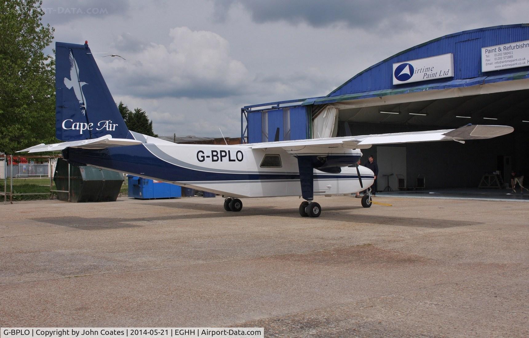 G-BPLO, 1989 Pilatus Britten-Norman BN-2B-20 Islander C/N 2207, Exits paintshop