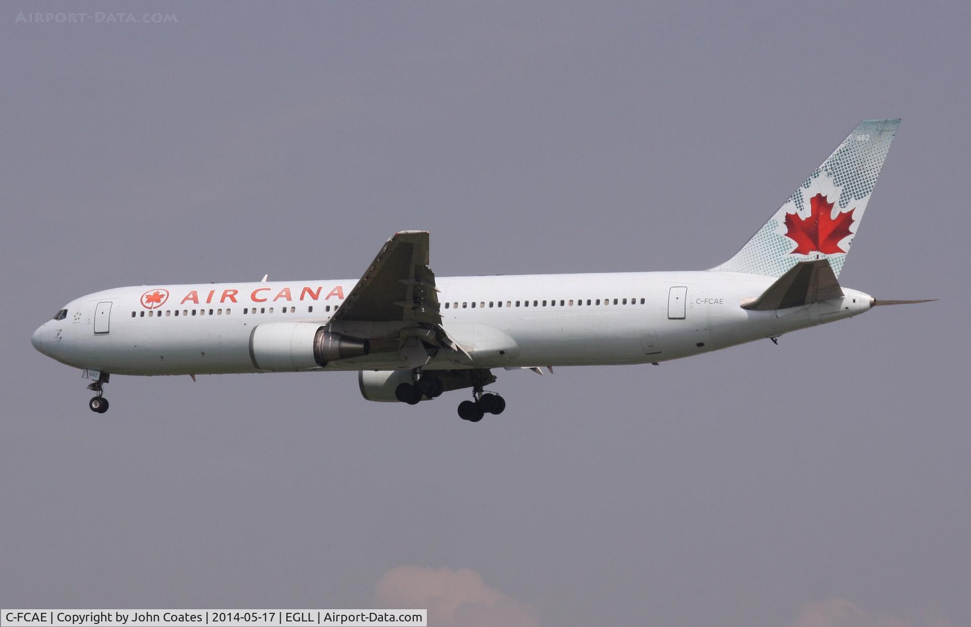 C-FCAE, 1988 Boeing 767-375/ER C/N 24083, Arriving 27L