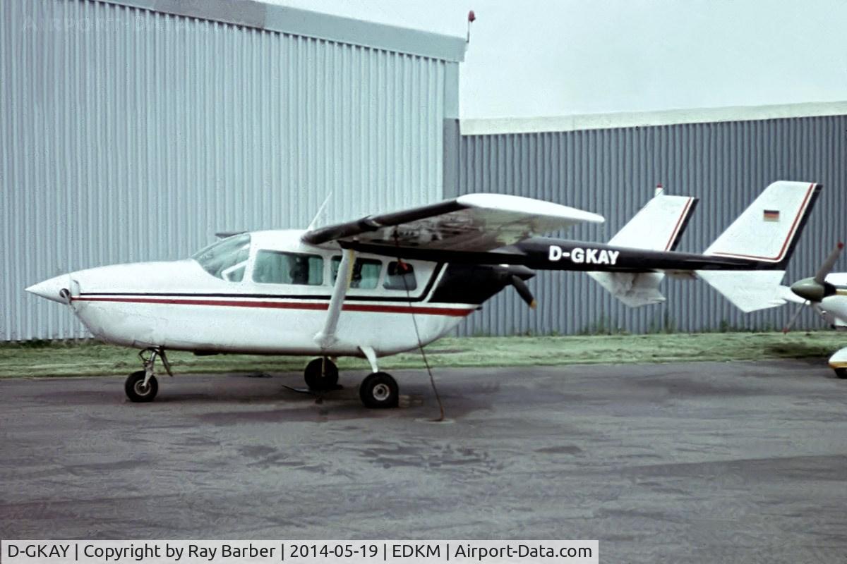 D-GKAY, Cessna 337 Super Skymaster C/N 337-0096, Cessna 337 Super Skymaster [337-0096] Marl~D 13/05/1978. From a slide.