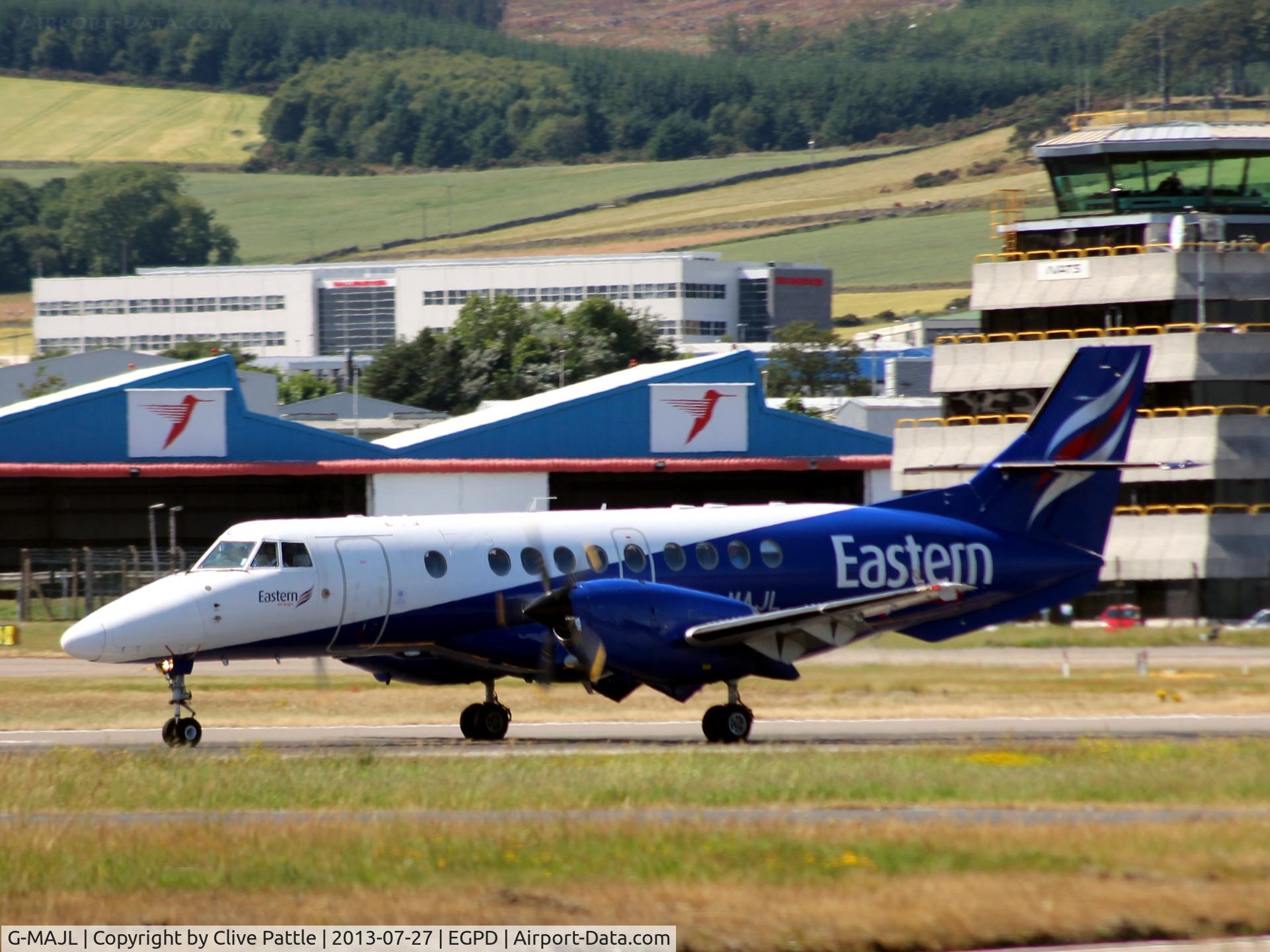 G-MAJL, 1996 British Aerospace Jetstream 41 C/N 41087, Eastern Airways Jetstream at Aberdeen