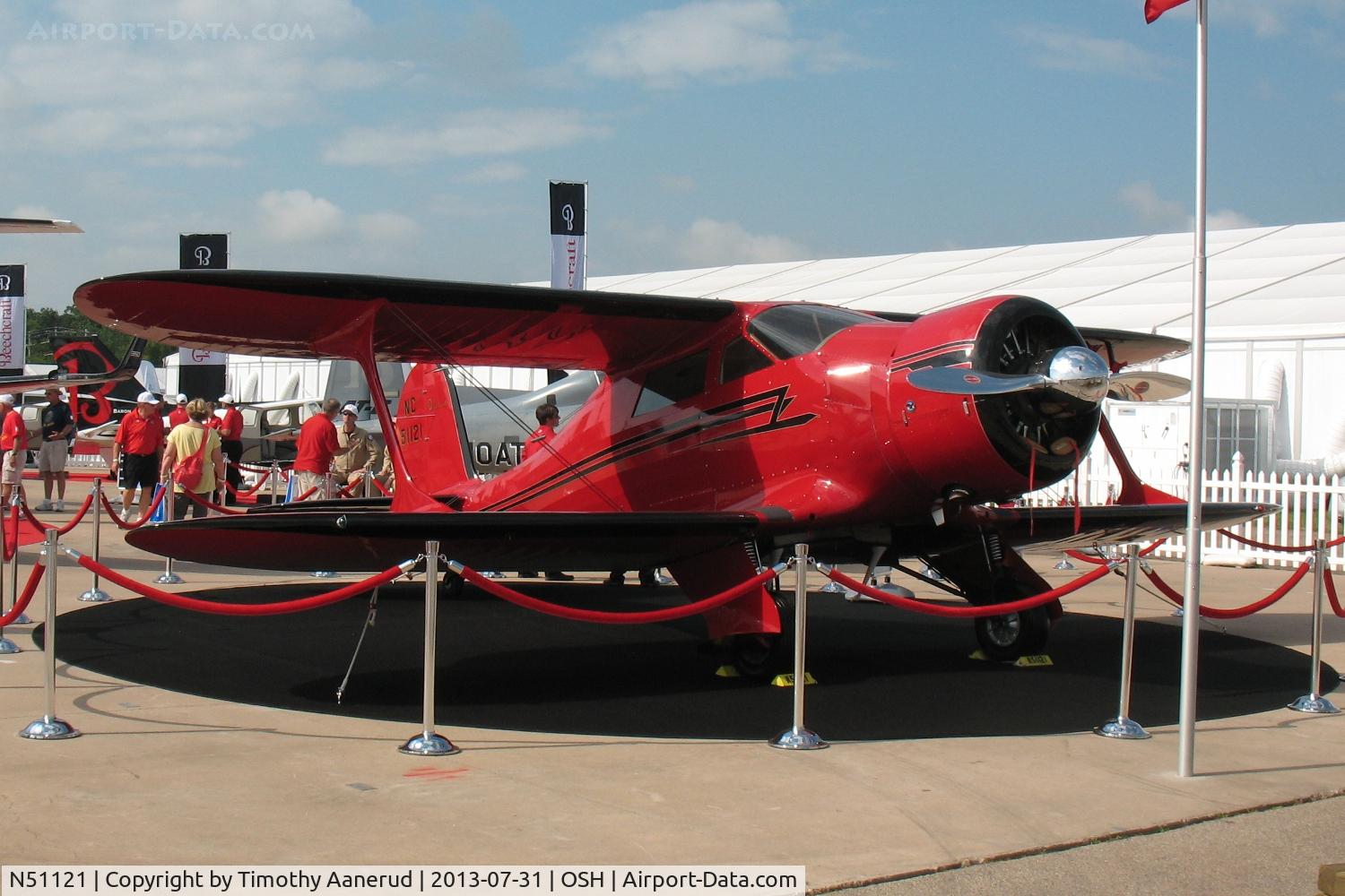 N51121, 1945 Beech D17S Staggerwing C/N 4914, 1945 Beech D17S, c/n: 4914
