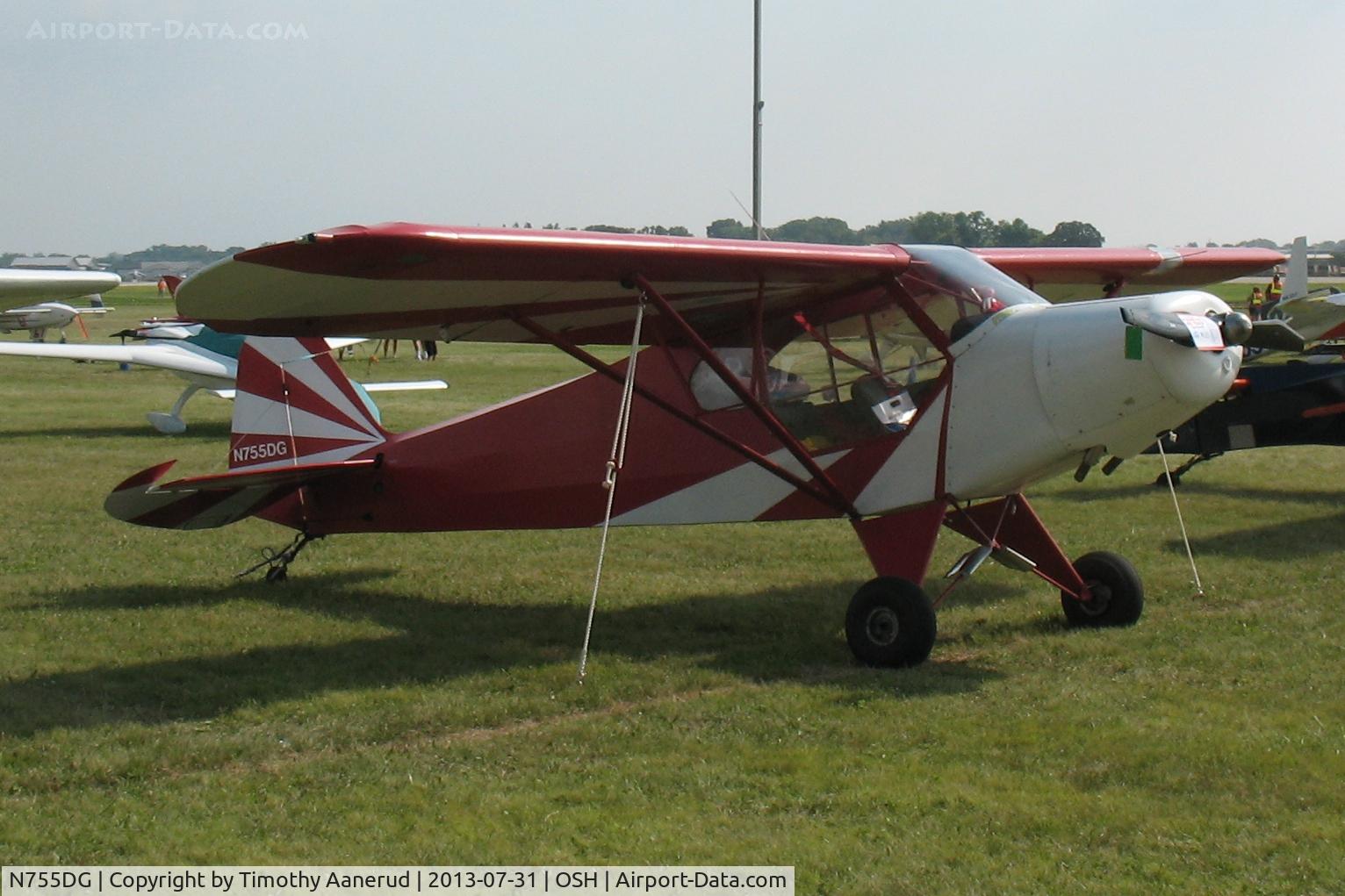 N755DG, 1995 Wag-Aero CUBy C/N 2123AT, 1995 Wag-Aero CUBy, c/n: 2123AT