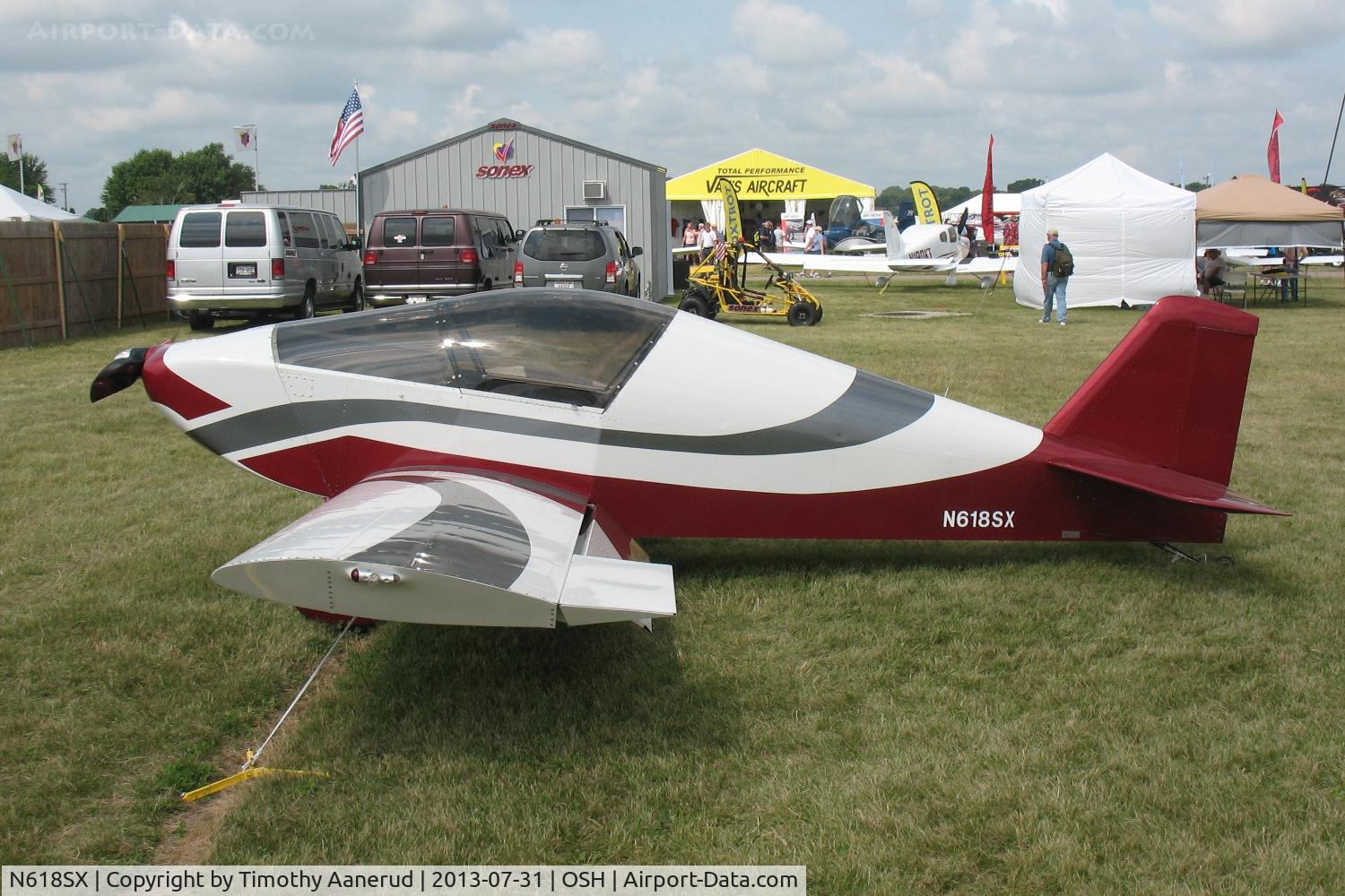 N618SX, Sonex Sonex C/N 0415, SONEX-3300-TRI, c/n: 0415