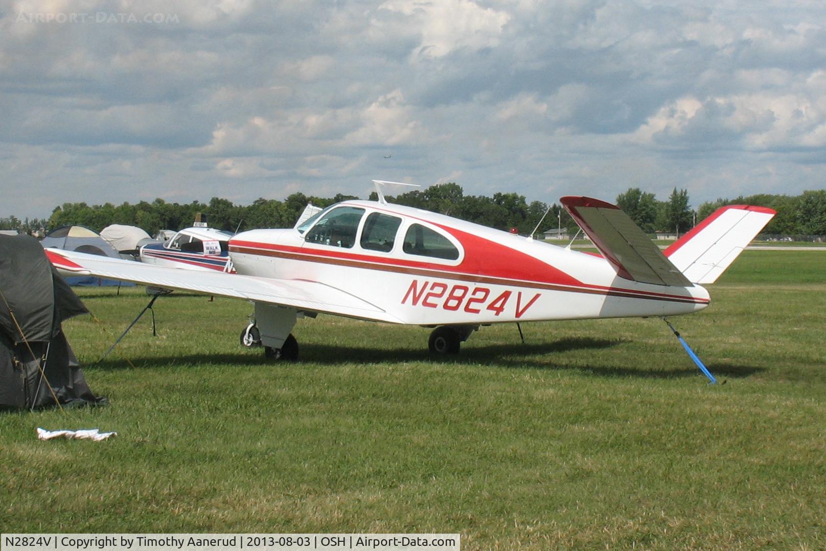 N2824V, 1947 Beech 35 Bonanza C/N D-228, 1947 Beech 35, c/n: D-228