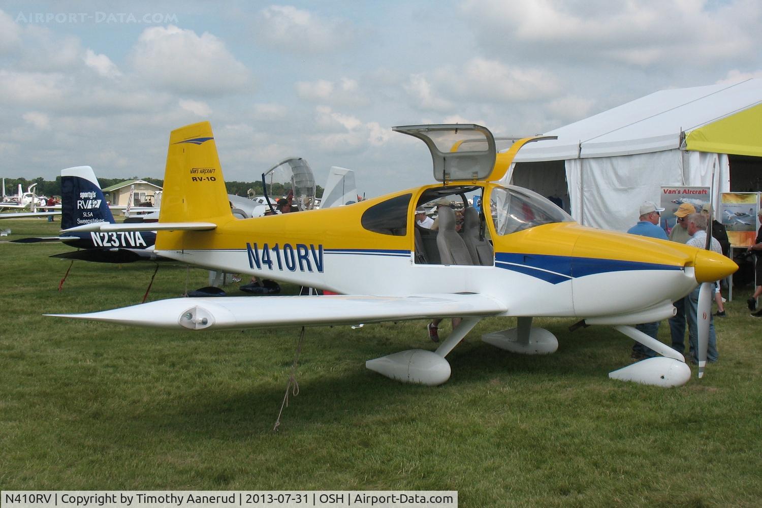 N410RV, 2003 Vans RV-10 C/N 1 (N410RV), 2003 Vans RV-10, c/n: 1