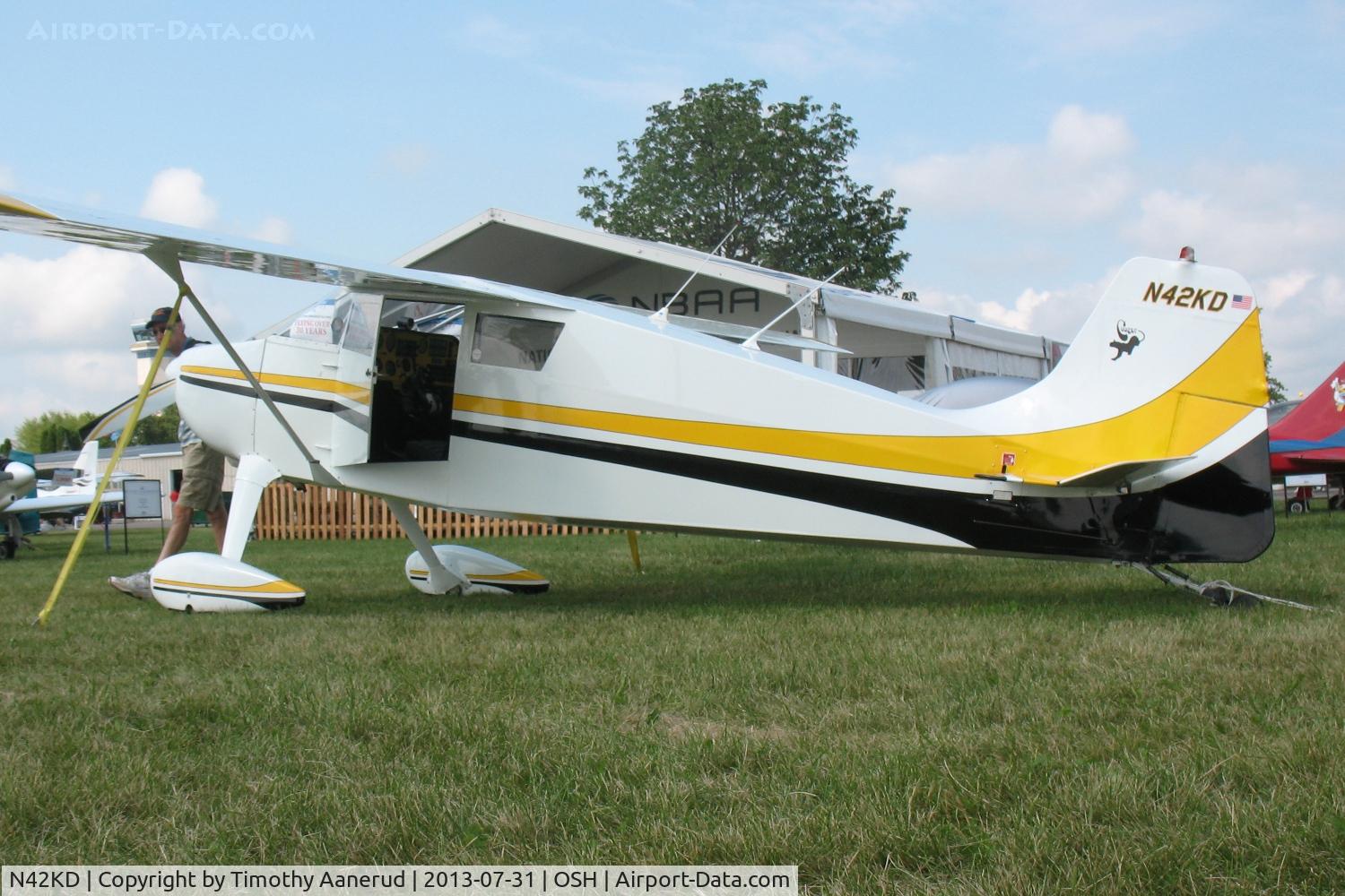 N42KD, 1977 Nesmith M1 Cougar C/N KD-1, 1977 Dannenberg NESMITH COUGAR, c/n: KD-1