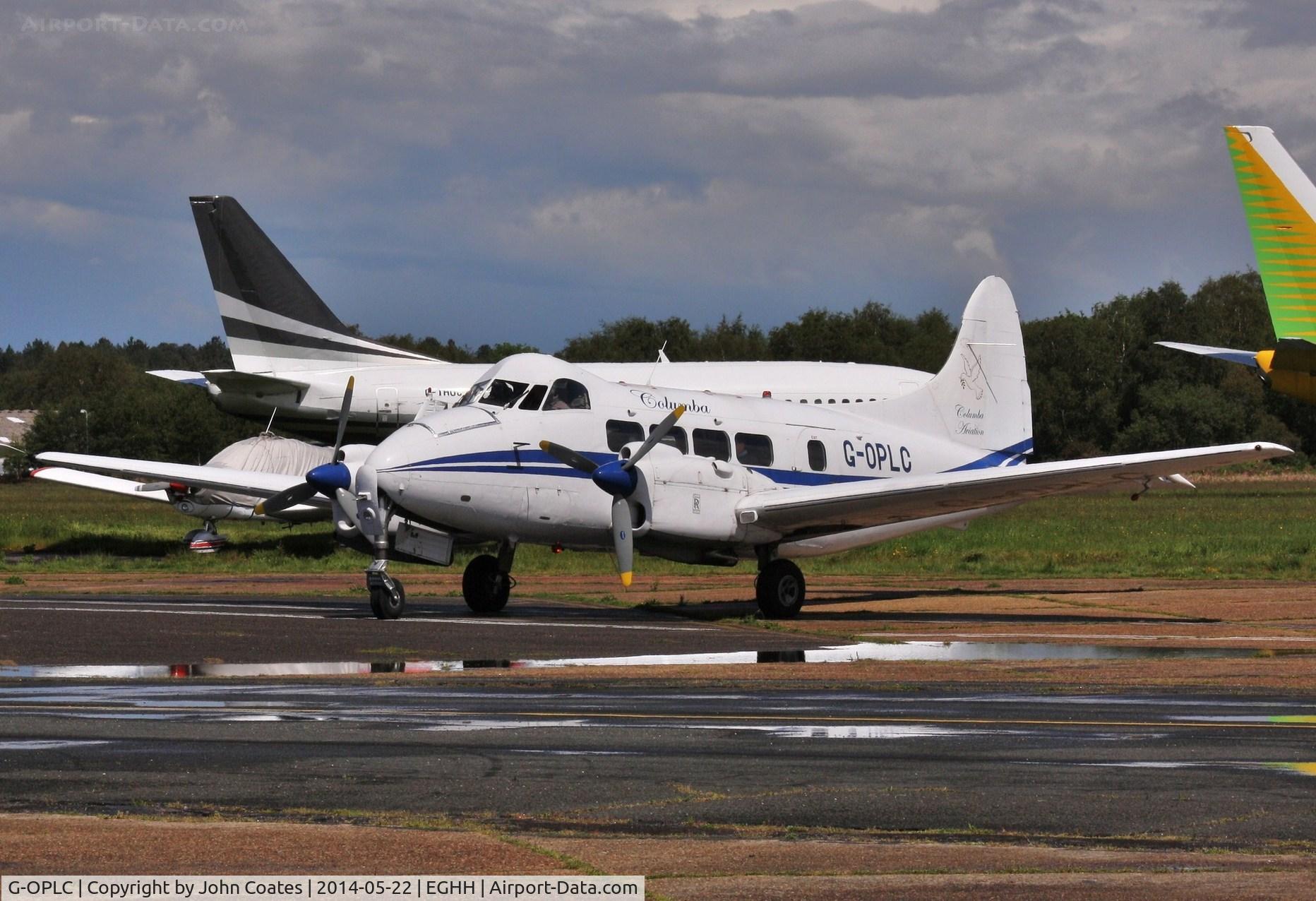 G-OPLC, 1948 De Havilland DH-104 Dove 8 C/N 04212, At Airtime