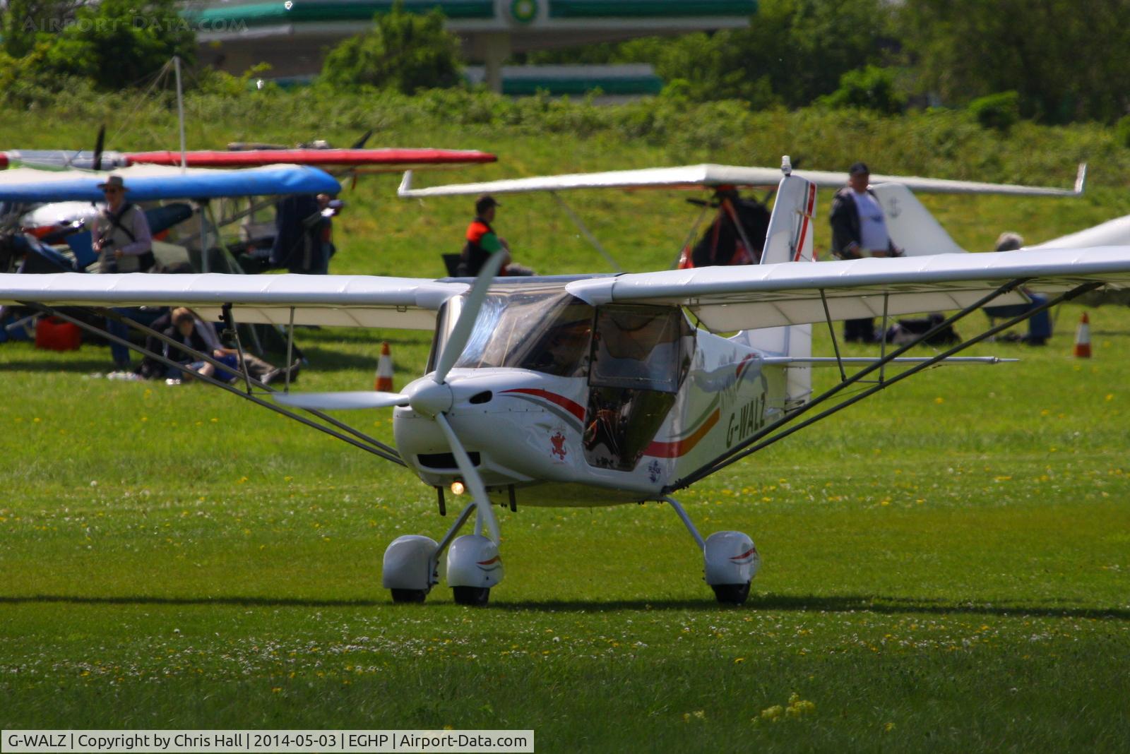 G-WALZ, 2012 Best Off Nynja 912S C/N BMAA/HB/619, at the 2014 Microlight Trade Fair, Popham