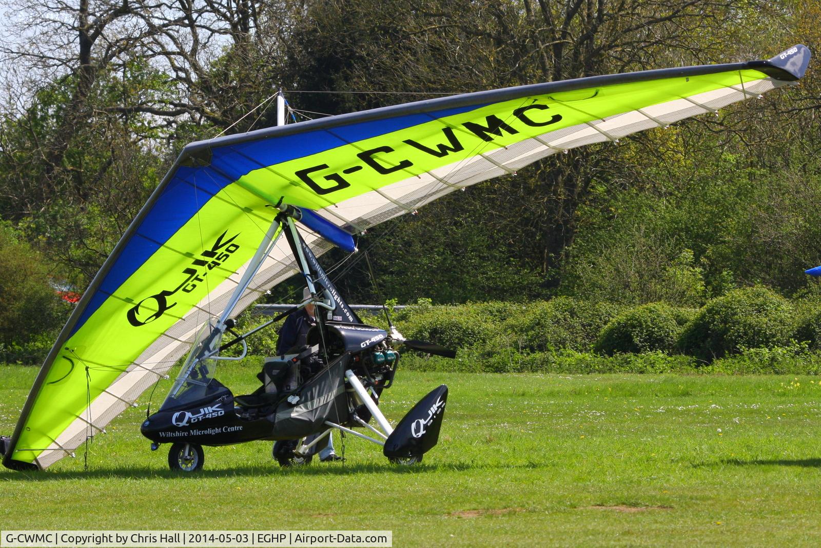 G-CWMC, 2006 P&M Aviation Quik GT450 C/N 8201, at the 2014 Microlight Trade Fair, Popham