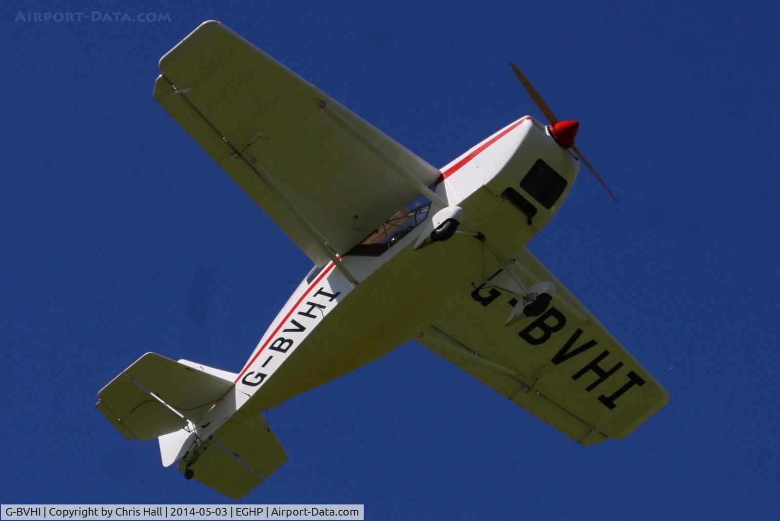 G-BVHI, 1995 Rans S-10 Sakota C/N PFA 194-12608, at the 2014 Microlight Trade Fair, Popham