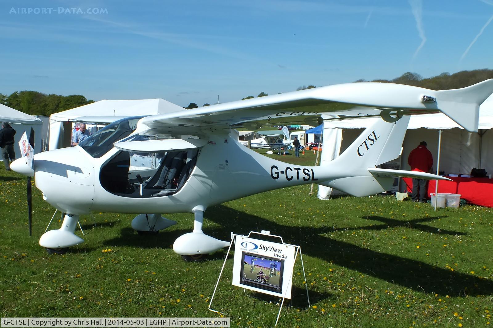 G-CTSL, 2014 Flight Design CT Supralight C/N 8683, at the 2014 Microlight Trade Fair, Popham