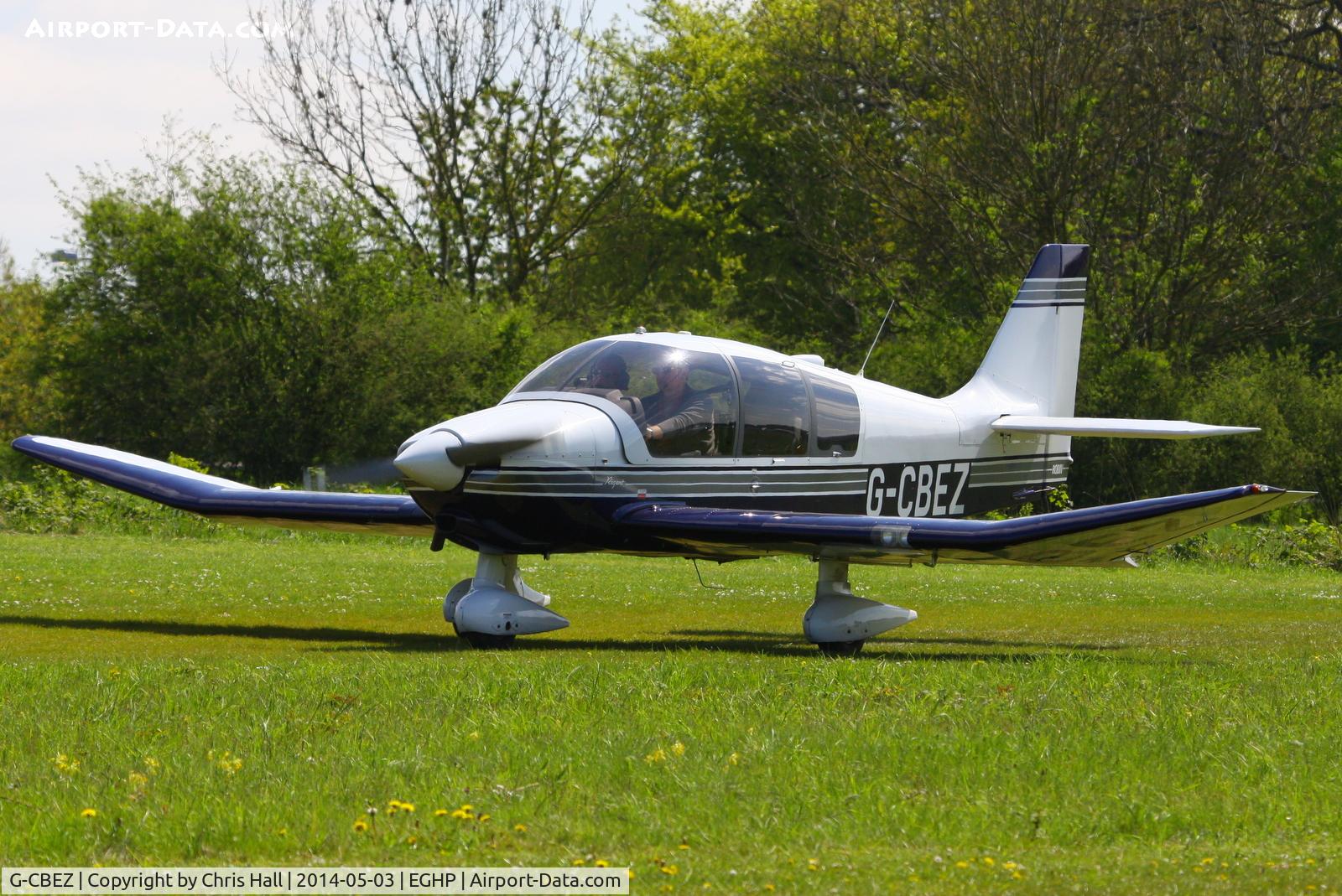 G-CBEZ, 2002 Robin DR-400-180 Regent Regent C/N 2511, at the 2014 Microlight Trade Fair, Popham