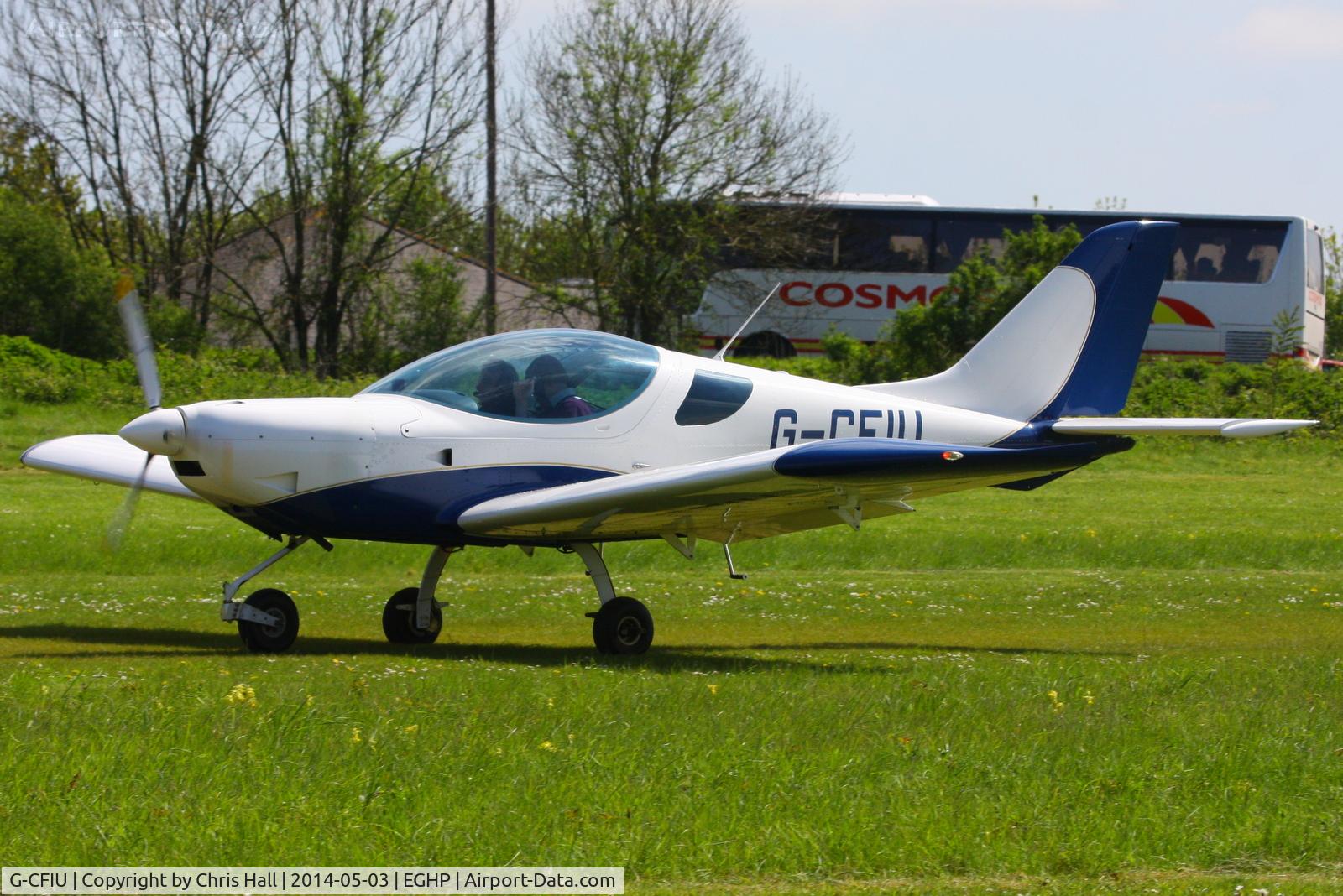 G-CFIU, 2008 CZAW SportCruiser C/N LAA 388-14822, at the 2014 Microlight Trade Fair, Popham