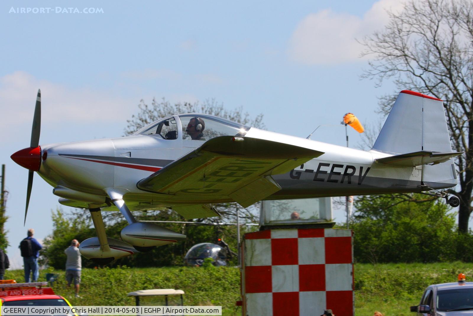 G-EERV, 2002 Vans RV-6 C/N PFA 181A-13381, at the 2014 Microlight Trade Fair, Popham