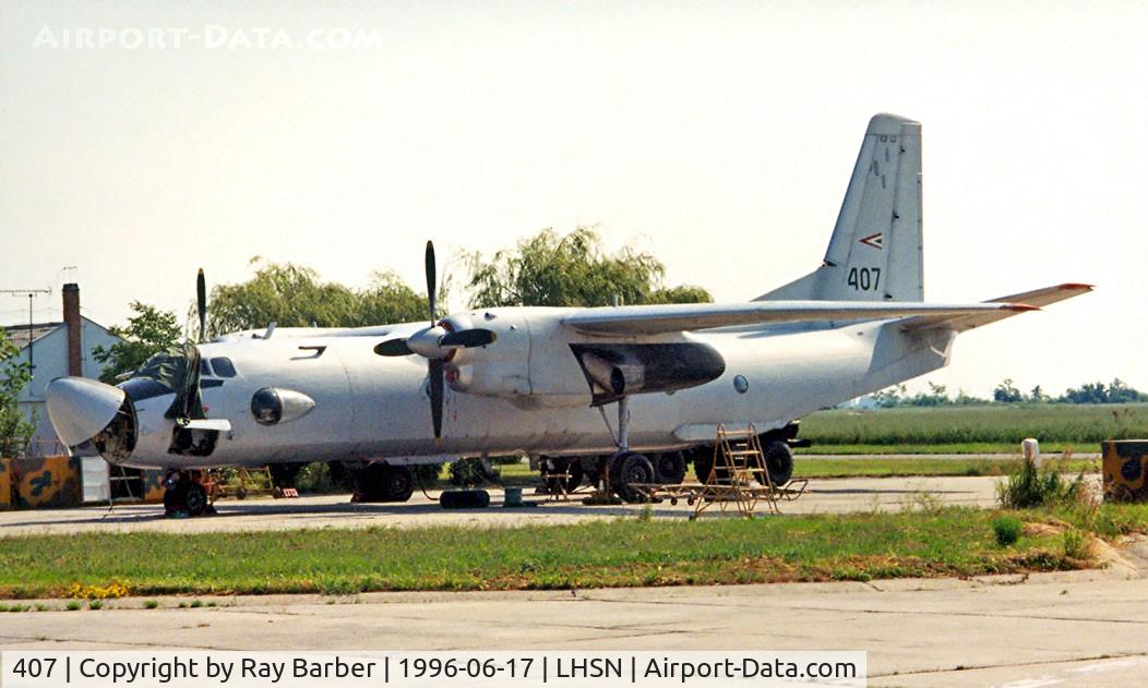 407, Antonov An-26 C/N 57303407, Antonov An-26 [34-07] (Hungarian Air Force) Szolnok~HA 17/06/1996
