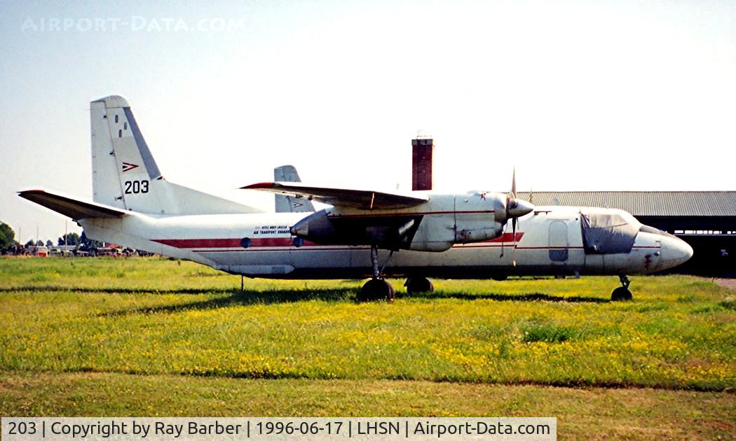 203, 1974 Antonov An-26 C/N 2203, Antonov An-26 [22-03] Szolnok~HA 17/06/1996