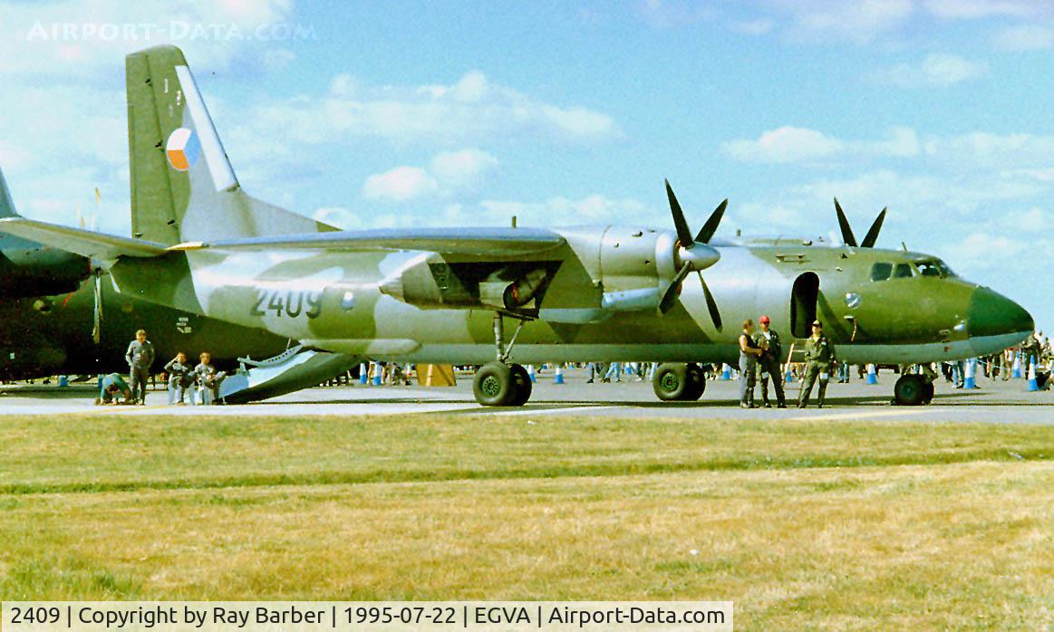 2409, Antonov An-26 C/N 27312409, Antonov AN-26 [124-09] (Czech Air Force) RAF Fairford~G 22/07/1995