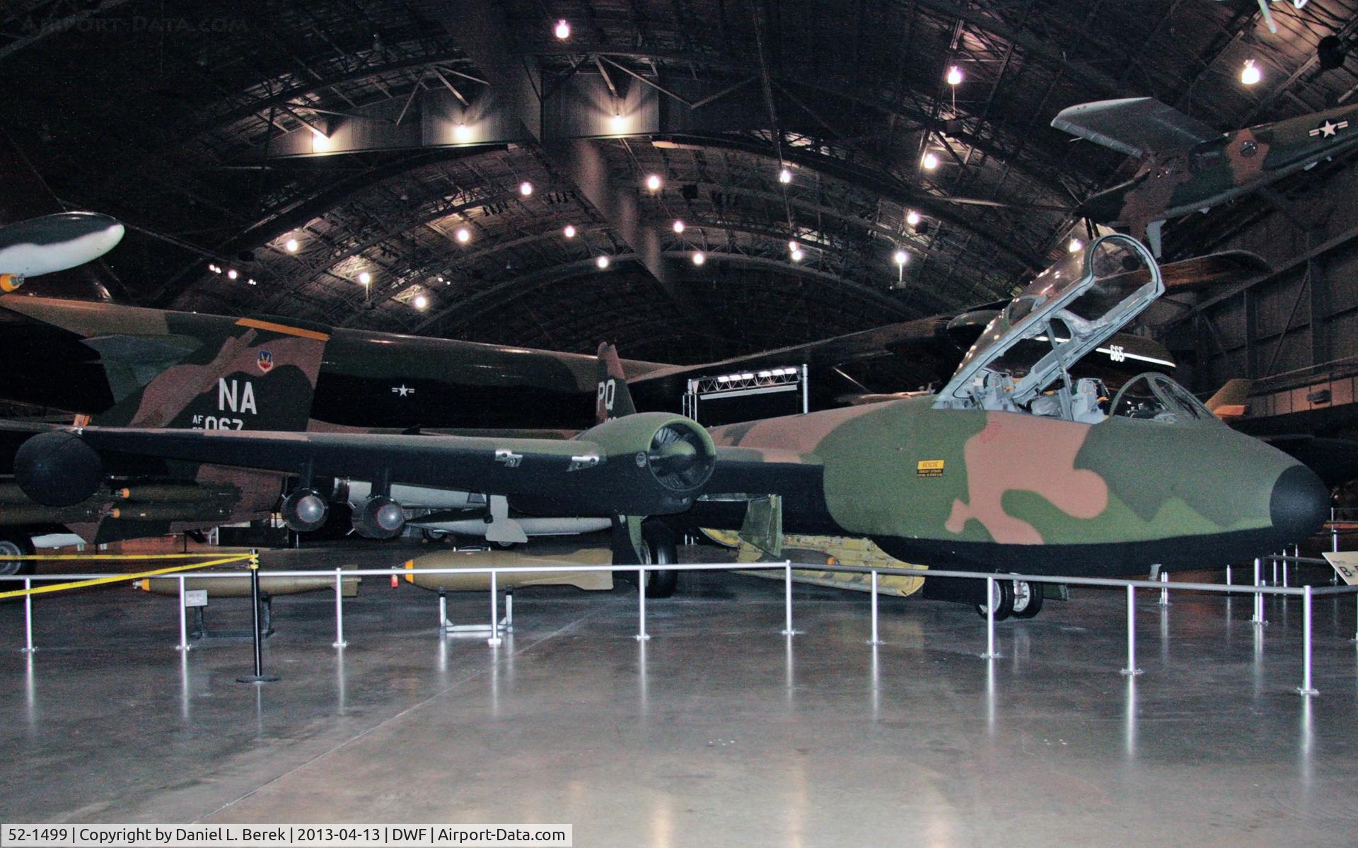 52-1499, 1952 Martin EB-57B Canberra C/N 082, The B-57 was a replacement for the Douglas A-26.