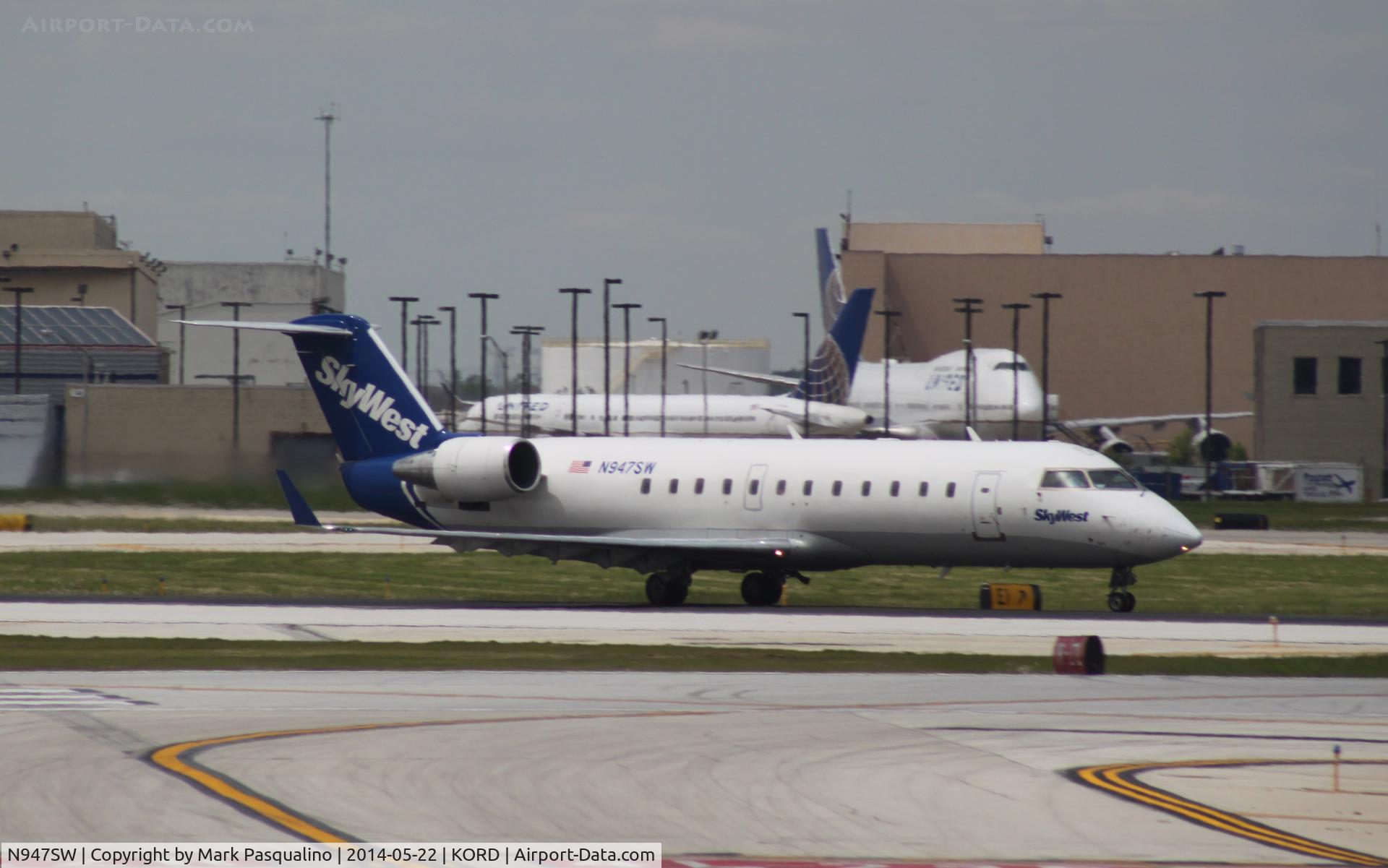 N947SW, 2003 Bombardier CRJ-200LR (CL-600-2B19) C/N 7786, CL-600-2B19