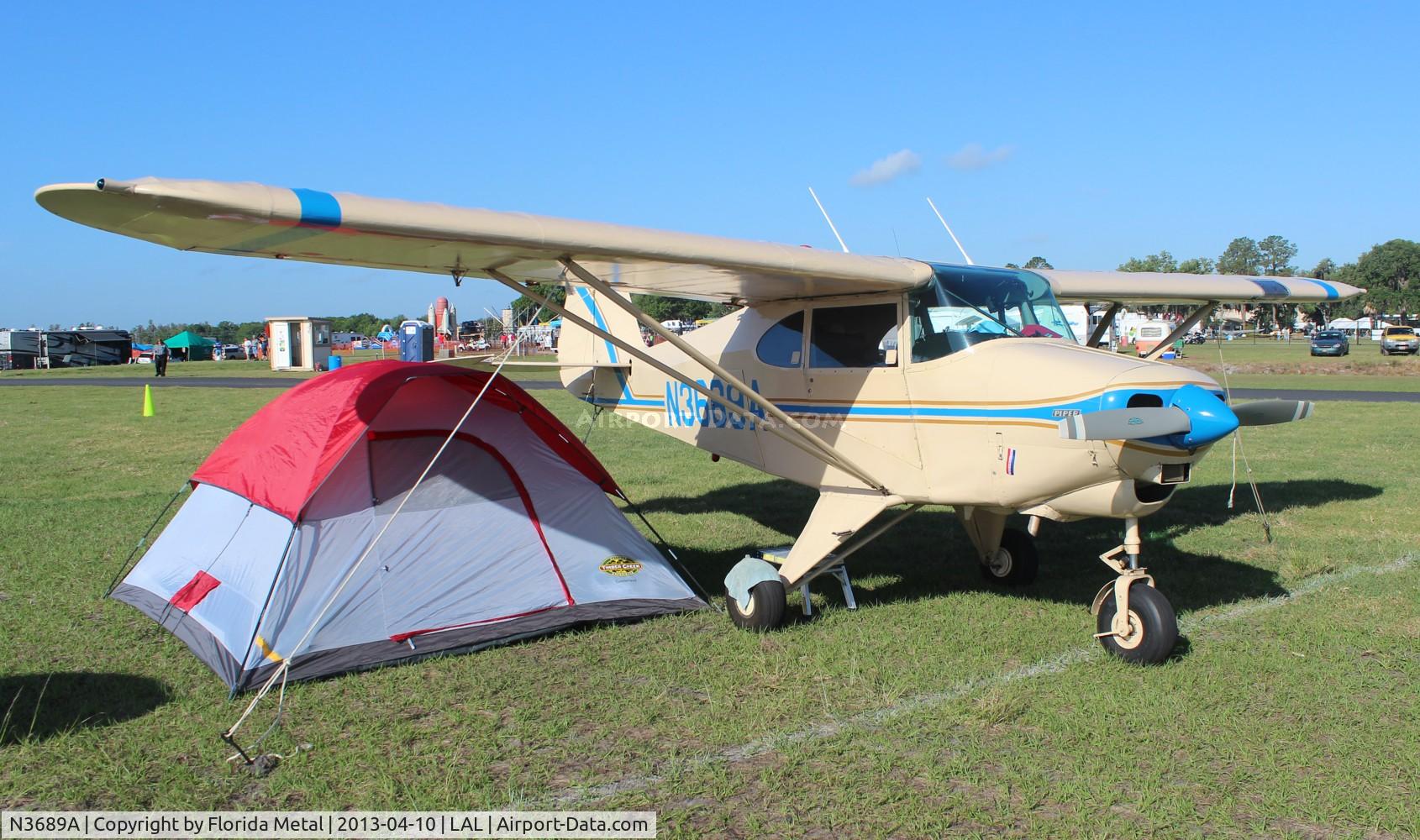 N3689A, 1953 Piper PA-18-135 Super Cub C/N 18-3037, Piper PA-18