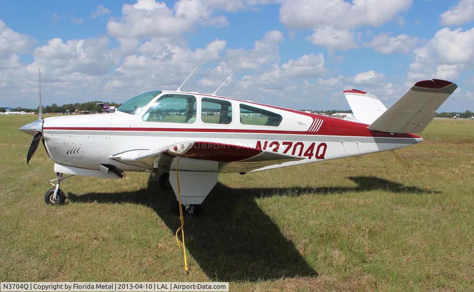 N3704Q, 1966 Beech V35 Bonanza C/N D-8365, Beech V35