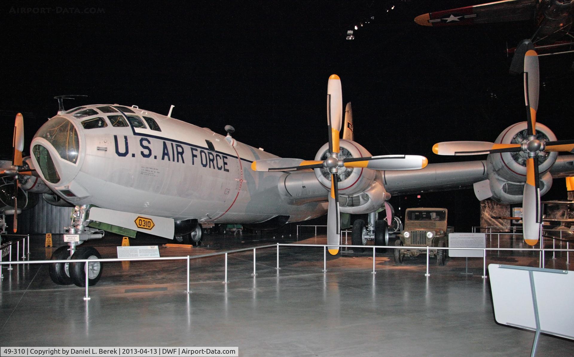 49-310, 1949 Boeing B-50D-115-BO Superfortress C/N 16086, The WB-50D was a weather reconnaissance version of the B-50 bomber.