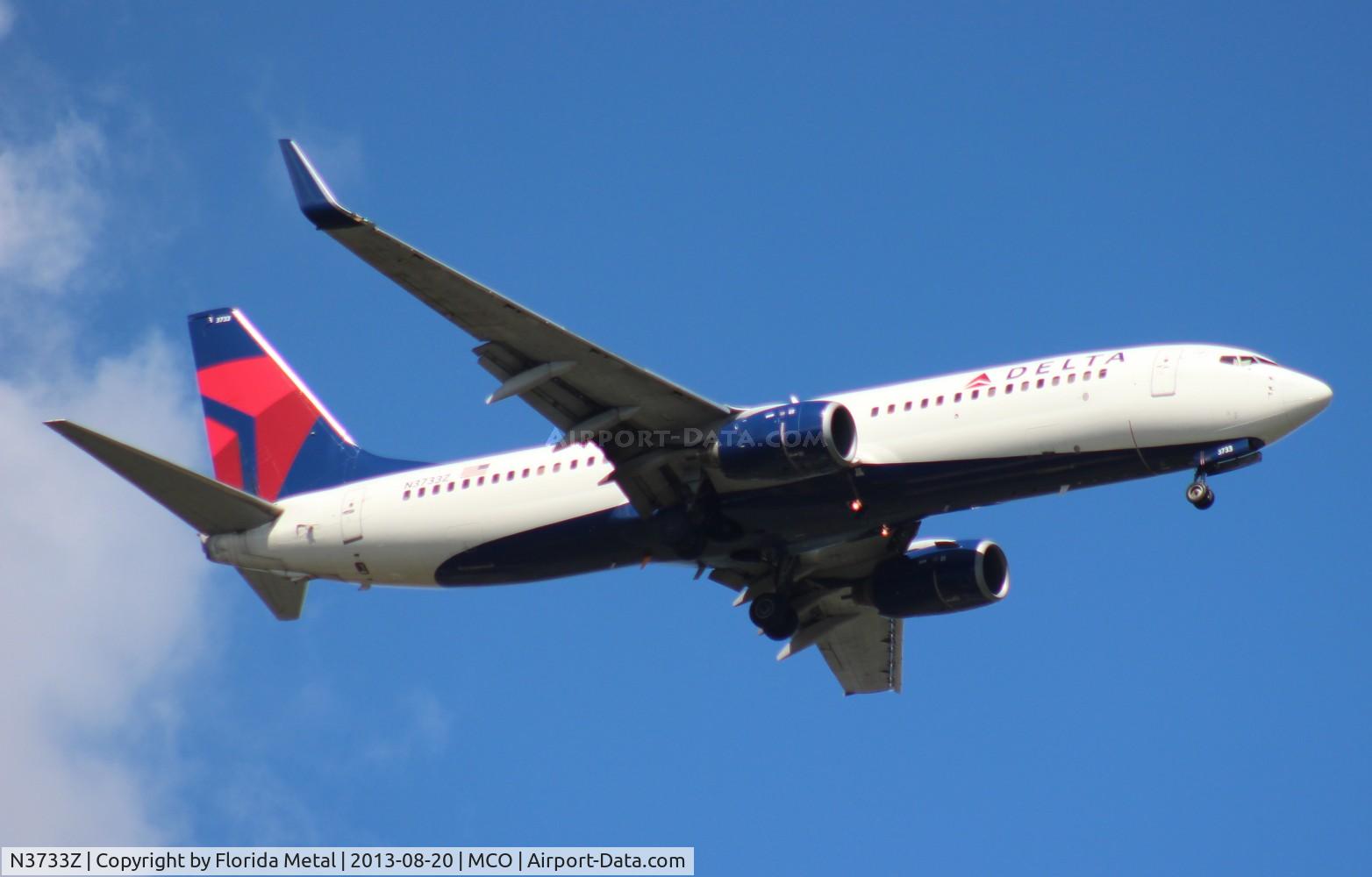 N3733Z, 2000 Boeing 737-832 C/N 30539, Delta 737-800