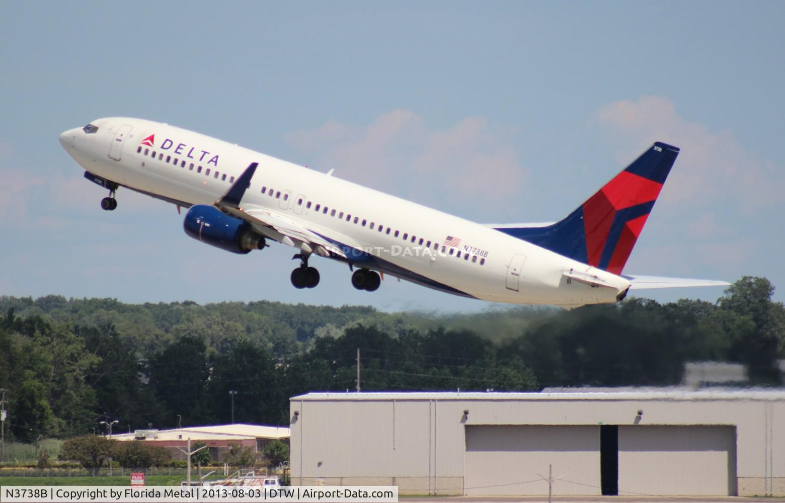 N3738B, 2000 Boeing 737-832 C/N 30382, Delta 737-800