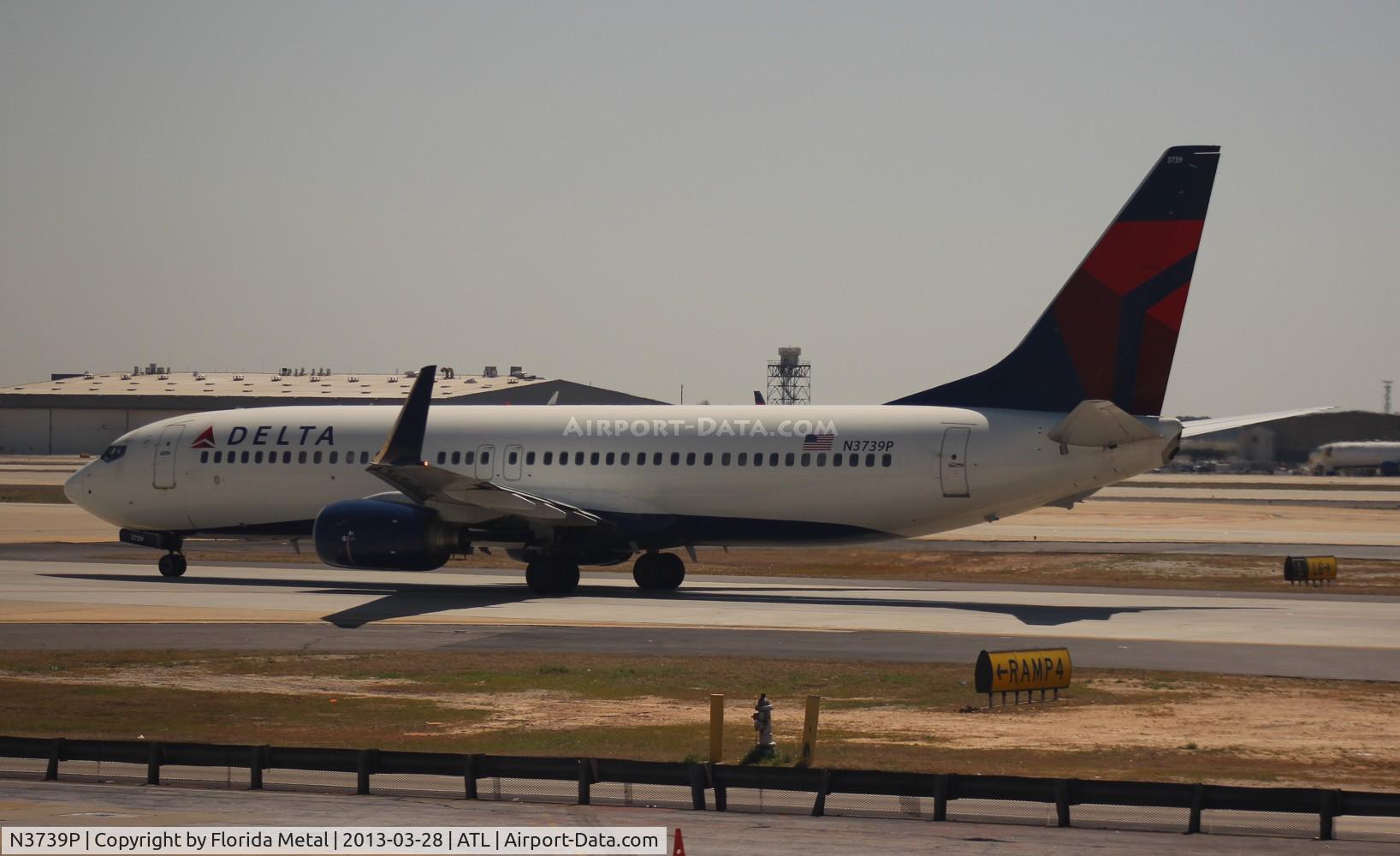 N3739P, 2000 Boeing 737-832 C/N 30541, Delta 737-800
