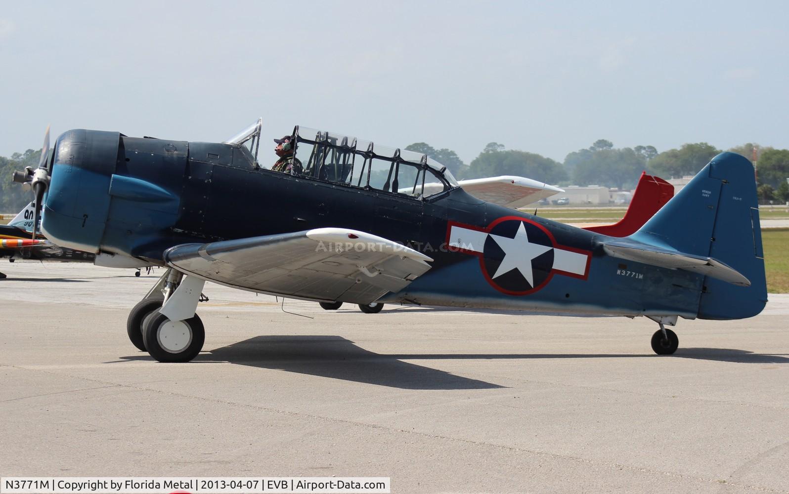 N3771M, North American SNJ-5C (AT-6D) Texan Texan C/N 88-17109, AT-6D